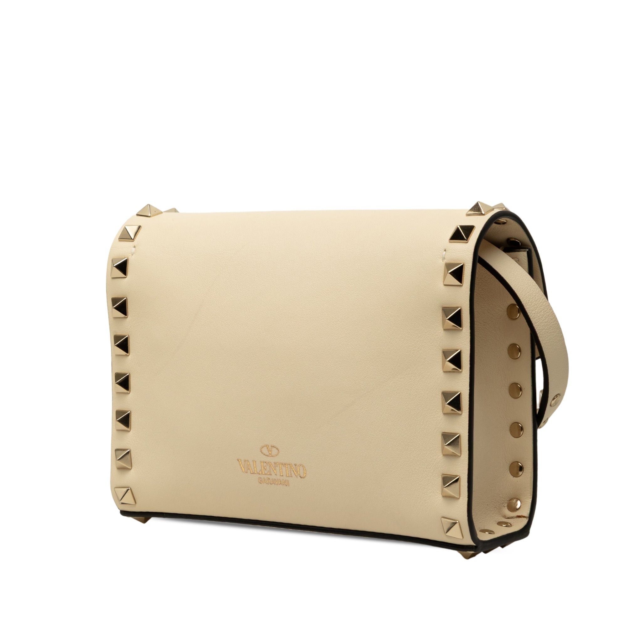 Valentino Leather Rockstud Flap Crossbody Size ONE SIZE - 2 Thumbnail