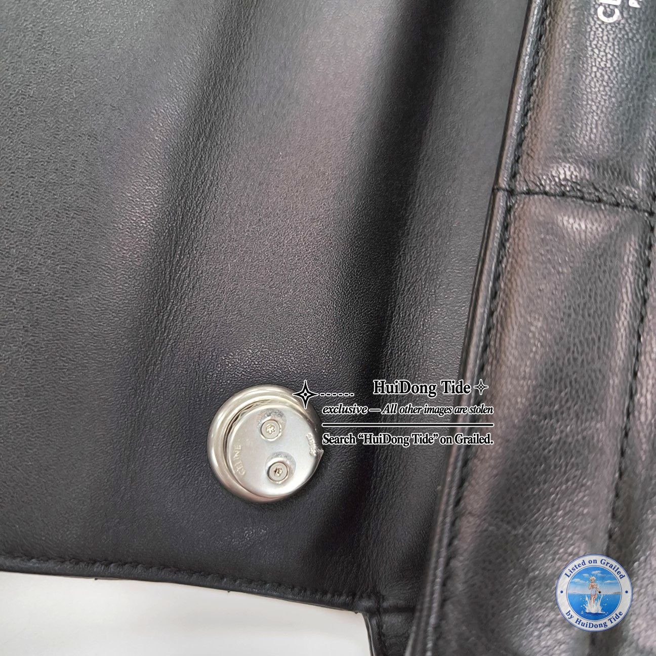 Celine CELINE Matelasse Quilted Lambskin Shoulder Bag ONE SIZE Size ONE SIZE - 9 Thumbnail