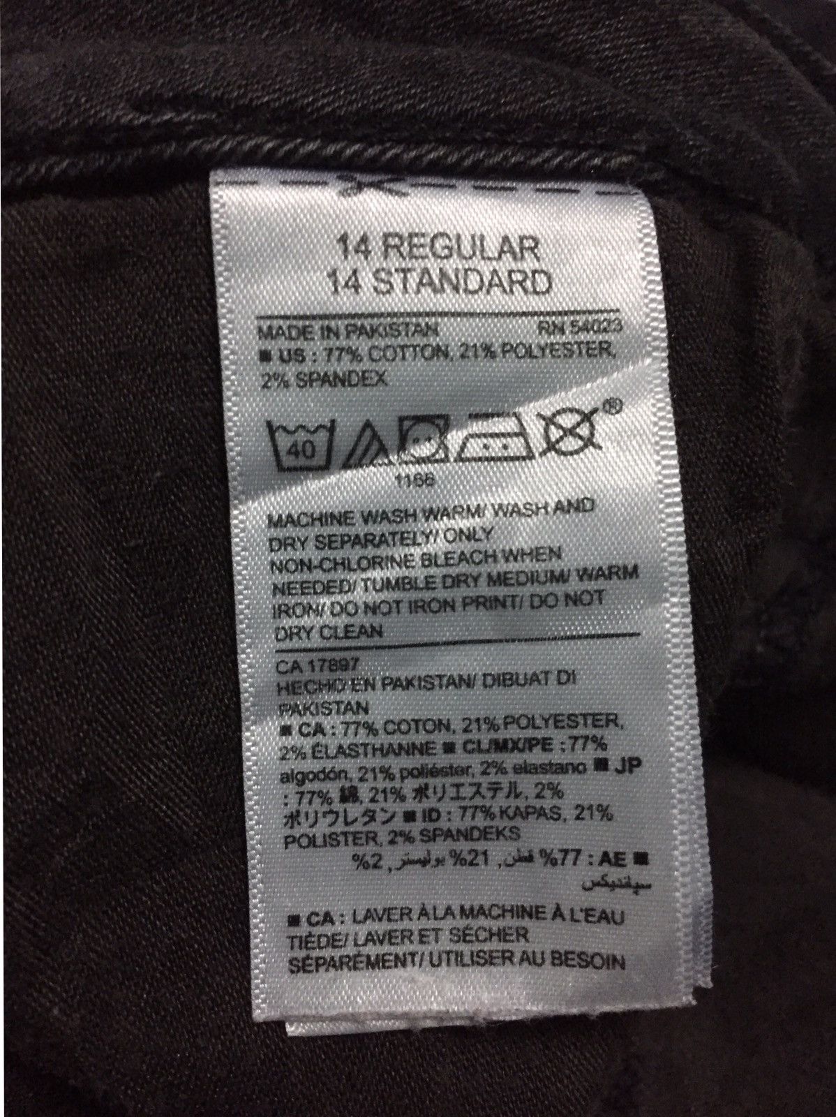 Japanese Brand Old Navy Rockstar Jean Black Size US 34 / EU 50 - 9 Thumbnail