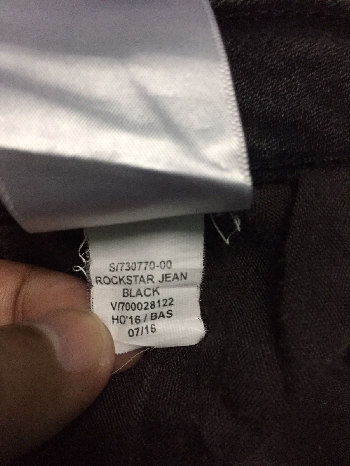 Japanese Brand Old Navy Rockstar Jean Black Size US 34 / EU 50 - 11 Thumbnail