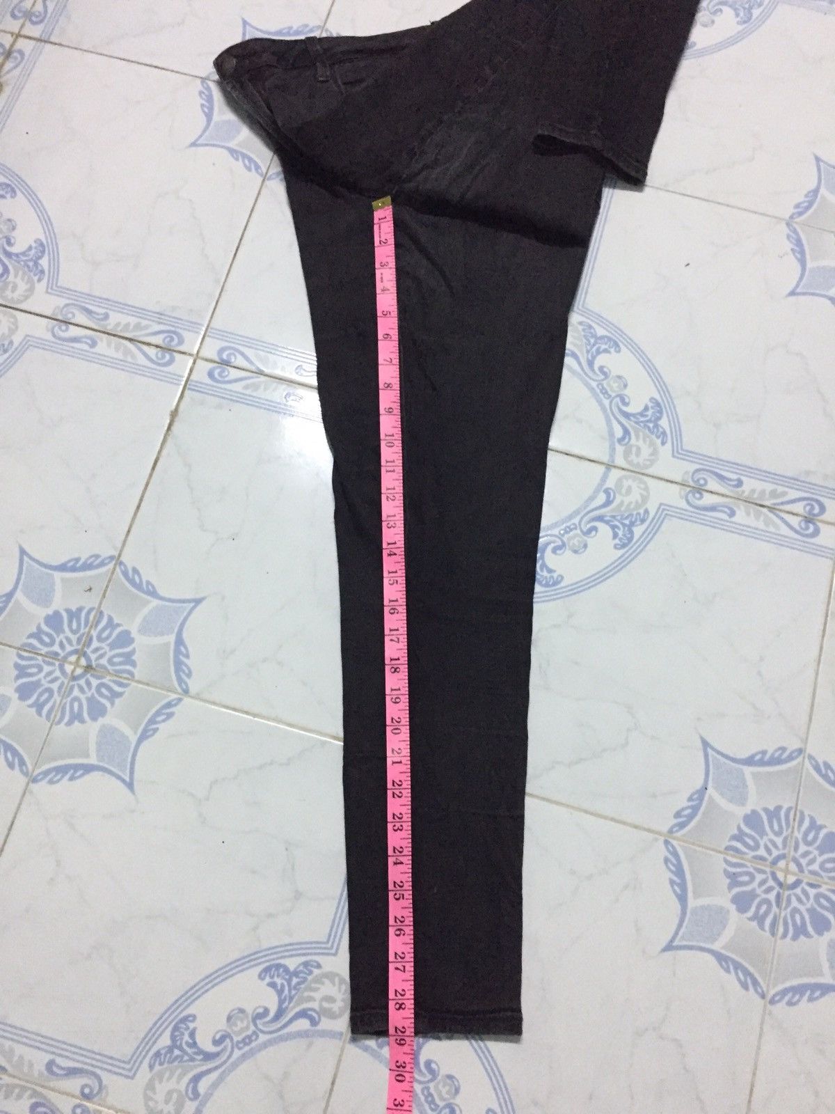 Japanese Brand Old Navy Rockstar Jean Black Size US 34 / EU 50 - 5 Thumbnail