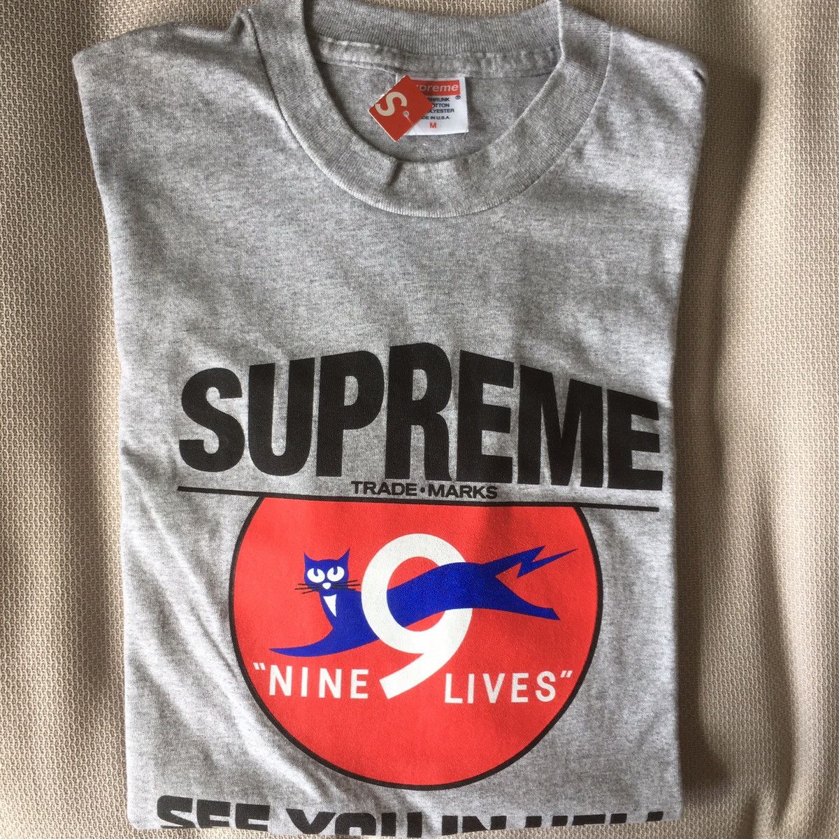 Supreme Nine Lives Tee Grailed