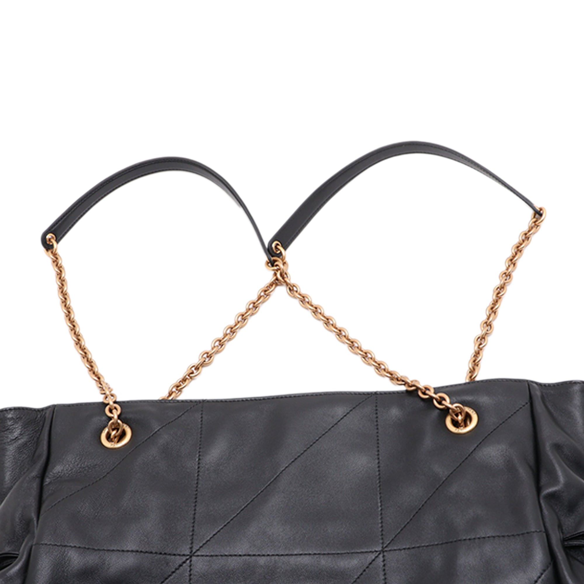 Saint Laurent Paris Quilted Lambskin Jamie Shopping Tote Size ONE SIZE - 6 Thumbnail