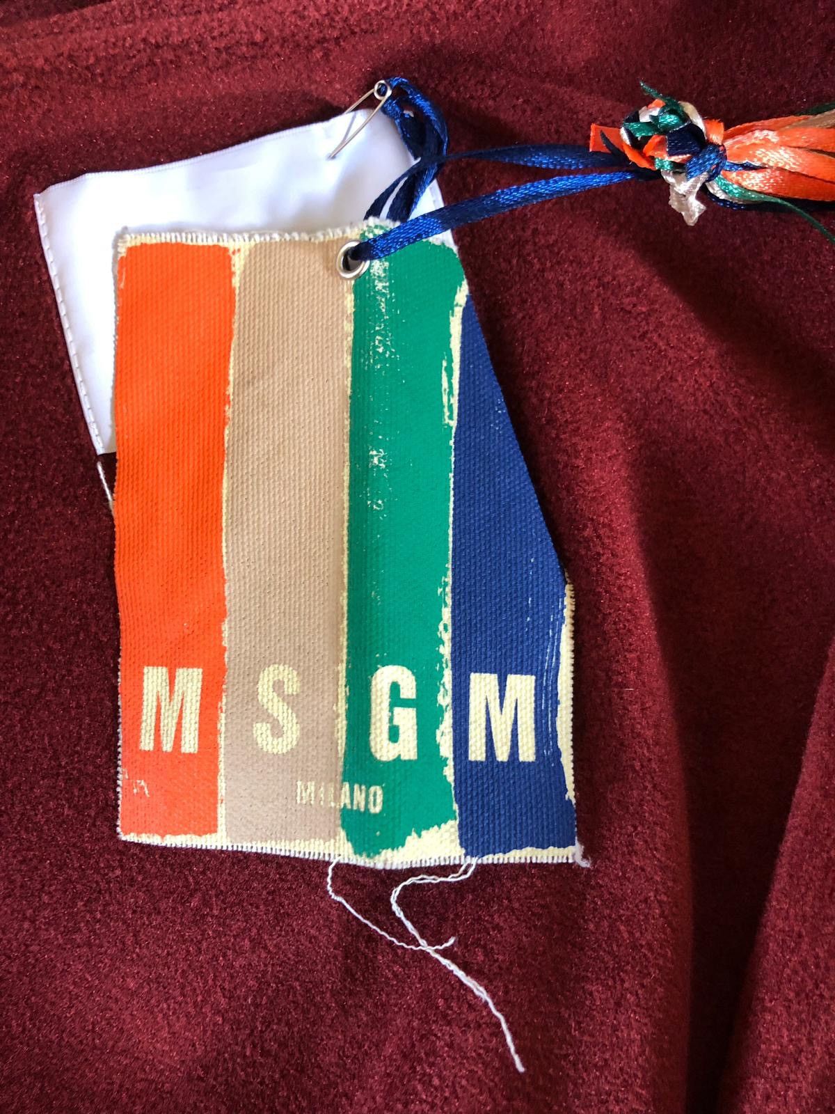 MSGM Brown Nylon Coat With Burgundy Interior Size US M / EU 48-50 / 2 - 10 Thumbnail