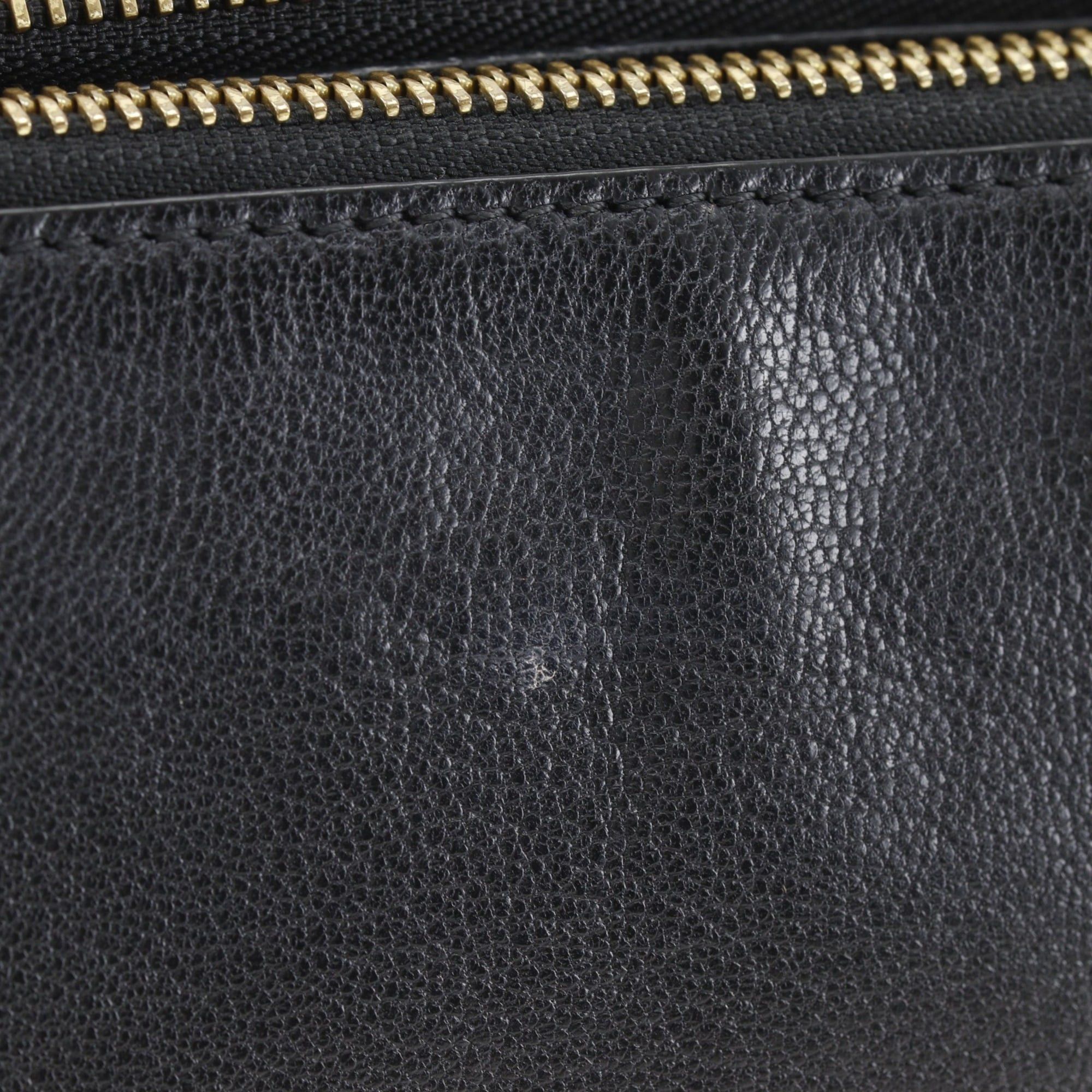 Celine Celine Trio Shoulder Bag, Leather, Black, Crossbody, Women's Size ONE SIZE - 9 Thumbnail