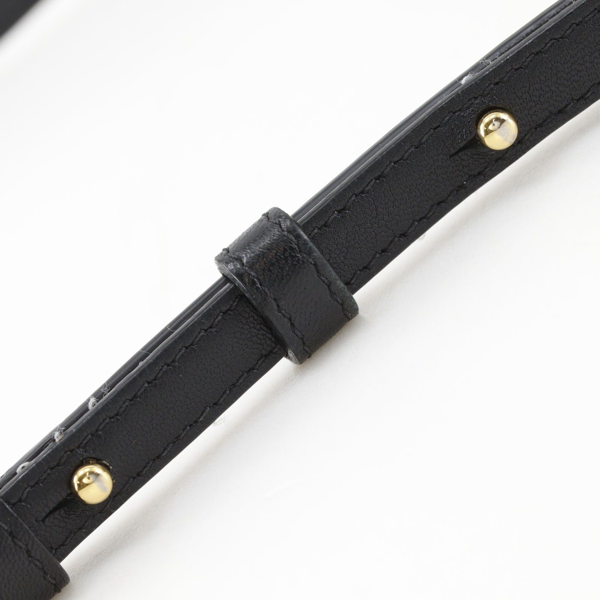 Celine Celine Trio Shoulder Bag, Leather, Black, Crossbody, Women's Size ONE SIZE - 11 Thumbnail