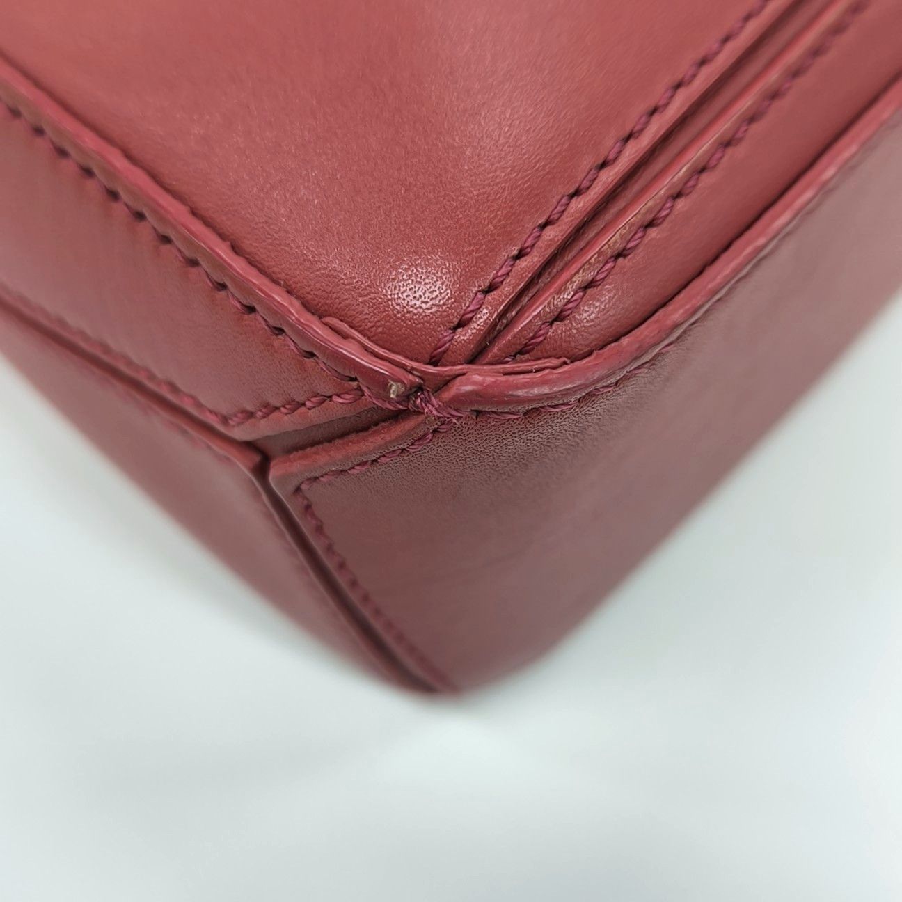 Loewe LOEWE Puzzle Small Leather Handle Bag Pink Size ONE SIZE - 9 Thumbnail