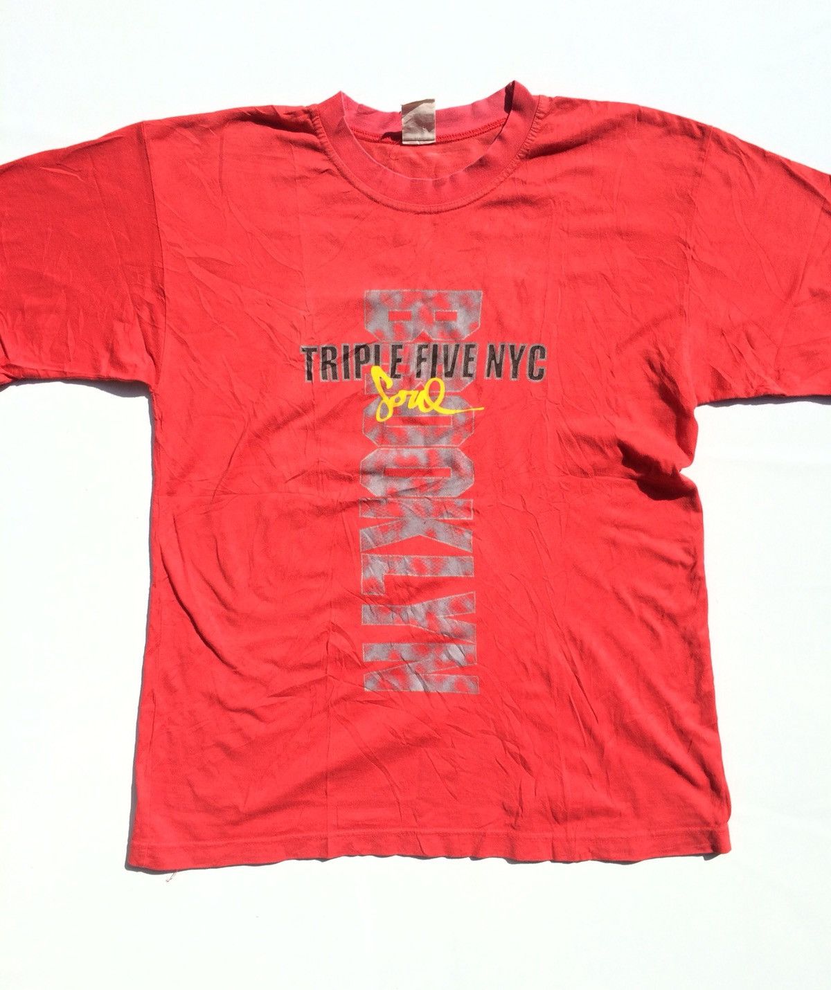 Triple 5 Soul × Vintage Triple Five Soul NYC Brooklyn Rap Tee Hip Hop Tshirt Size US L / EU 52-54 / 3 - 5 Thumbnail