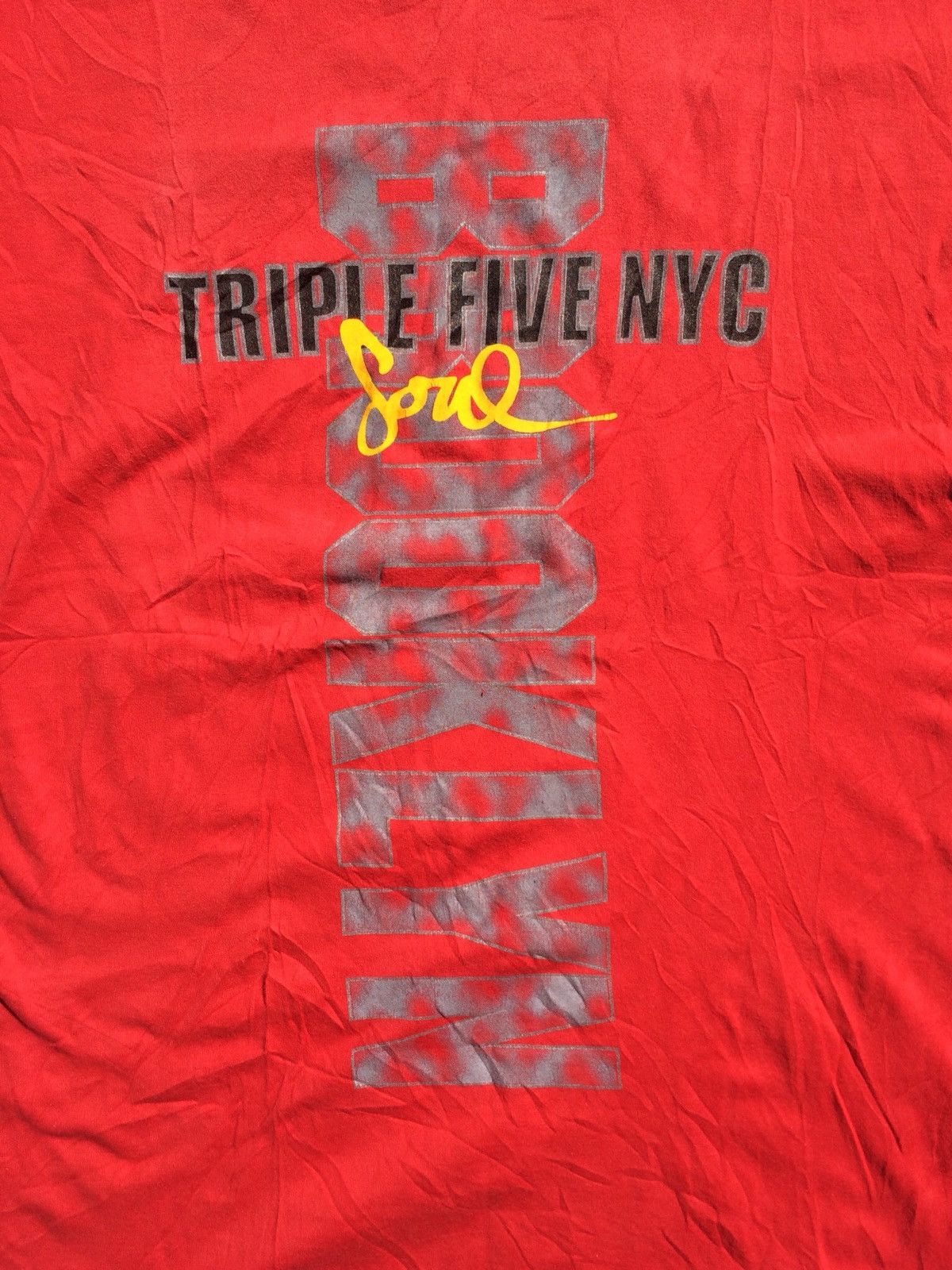 Triple 5 Soul × Vintage Triple Five Soul NYC Brooklyn Rap Tee Hip Hop Tshirt Size US L / EU 52-54 / 3 - 6 Thumbnail
