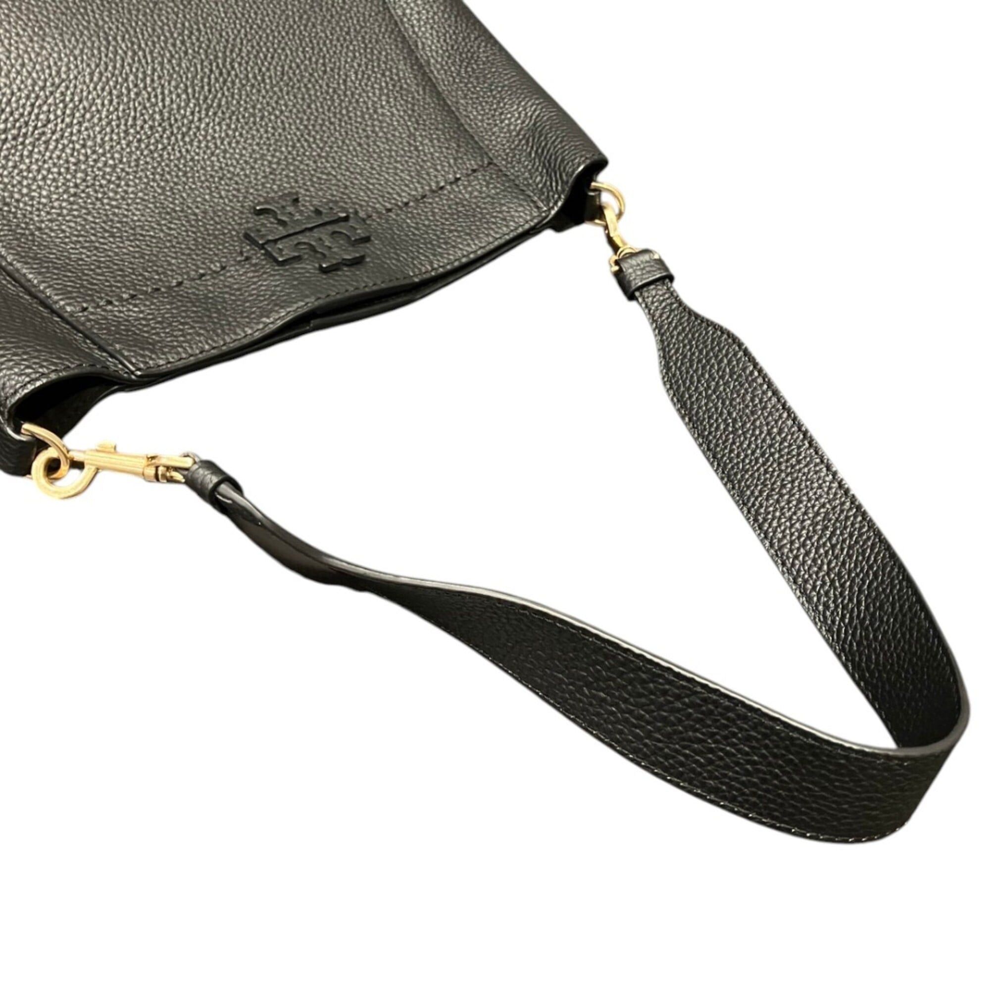 Tory Burch Tory Burch MacGraw Medium Bucket Bag Shoulder Leather 73338 Size ONE SIZE - 9 Thumbnail