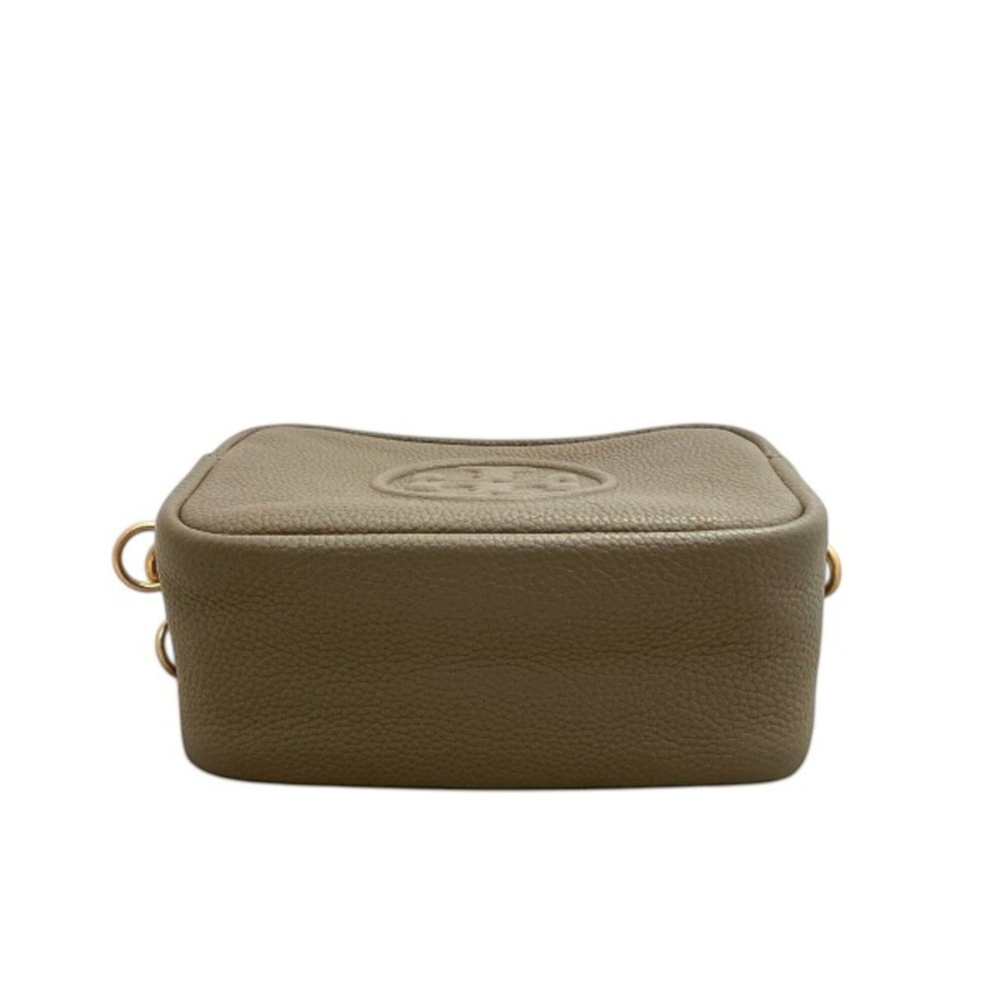 Tory Burch Tory Burch Perry Bombe Shoulder Bag, Pebbled Leather Size ONE SIZE - 3 Thumbnail