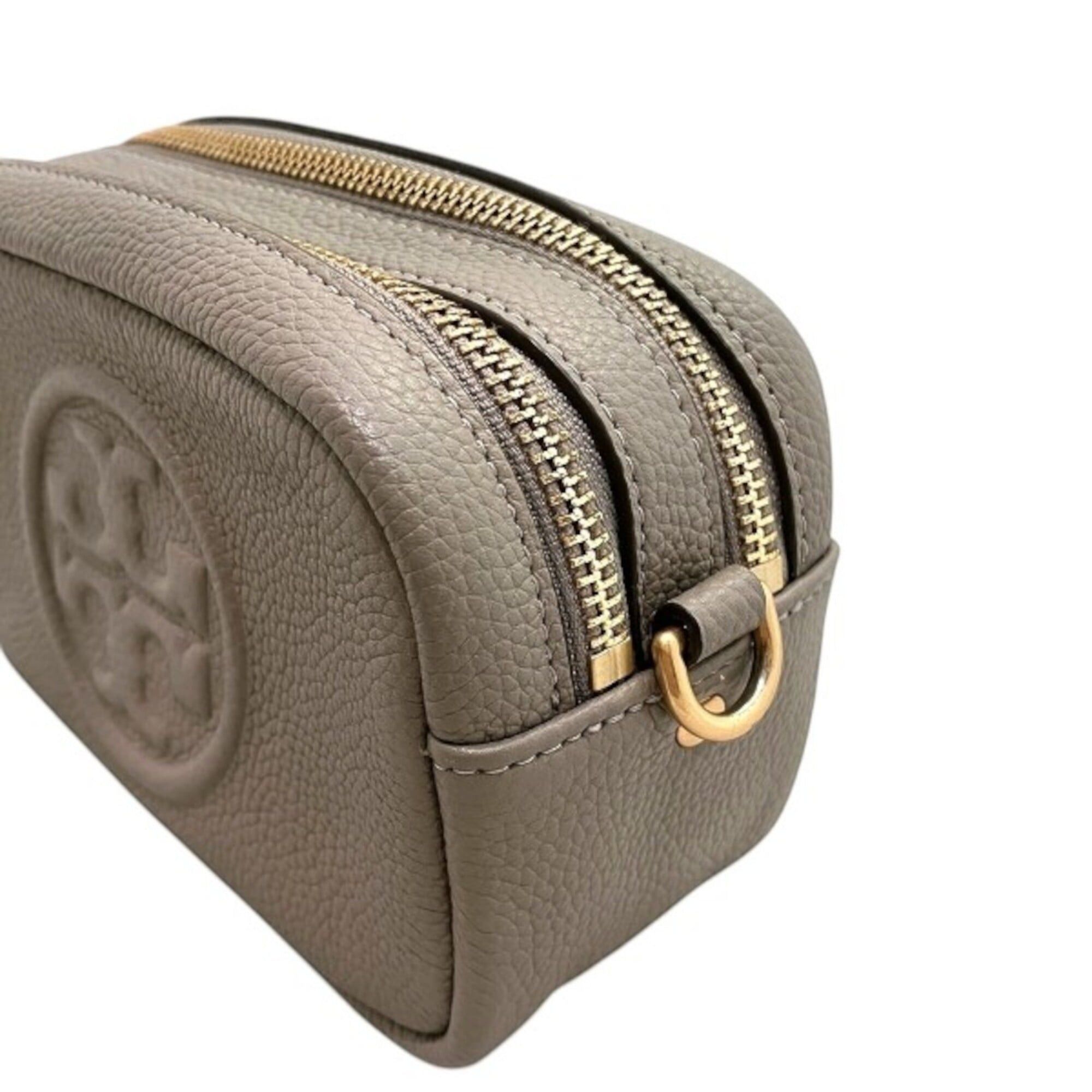 Tory Burch Tory Burch Perry Bombe Shoulder Bag, Pebbled Leather Size ONE SIZE - 7 Thumbnail