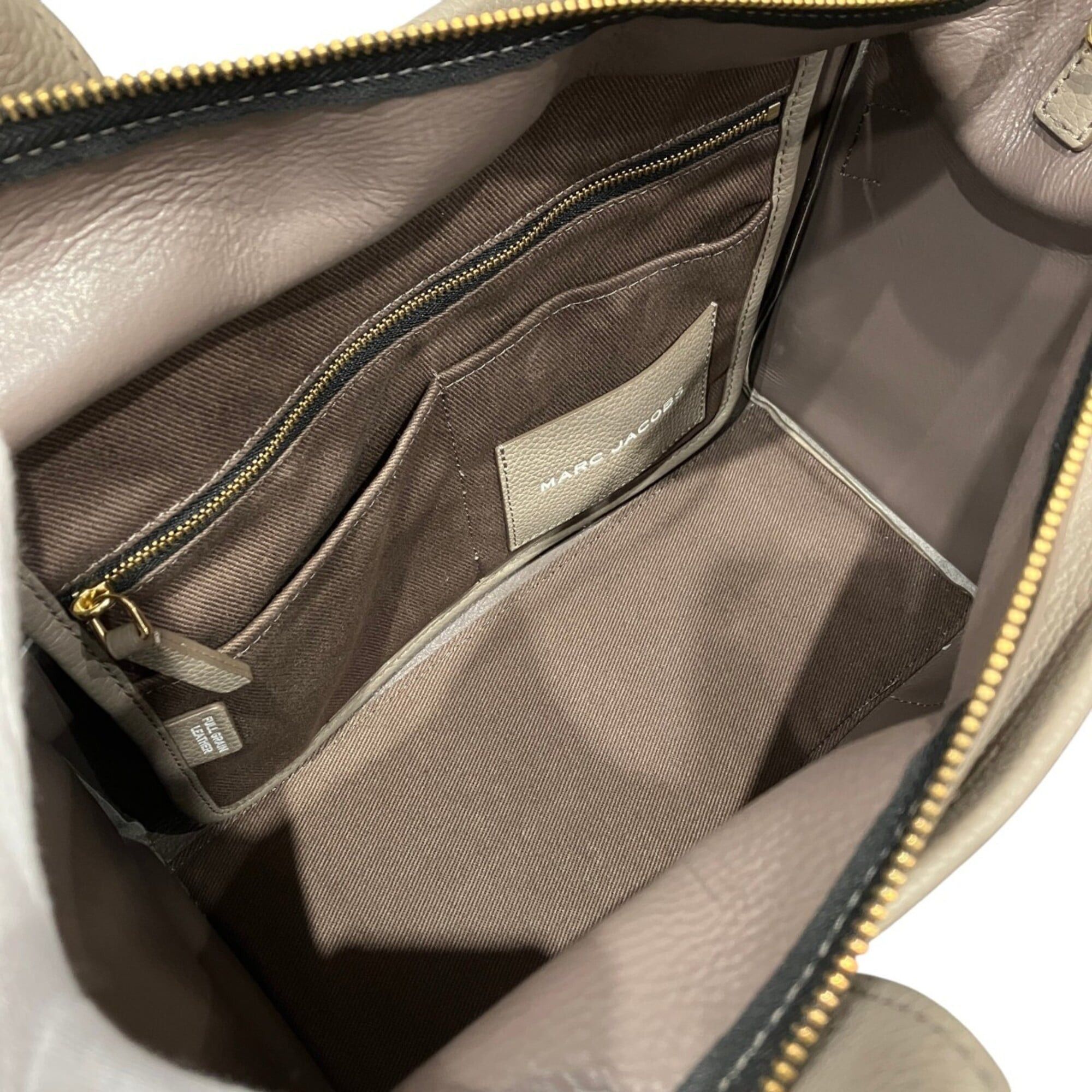 Marc Jacobs Marc Jacobs The Tote Bag Leather H004L01PF21 Size ONE SIZE - 7 Thumbnail