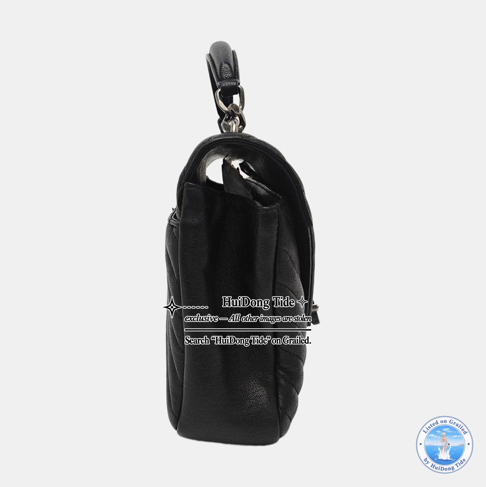 Saint Laurent Paris Saint Laurent College Medium Quilted Leather Bag Size ONE SIZE - 4 Thumbnail