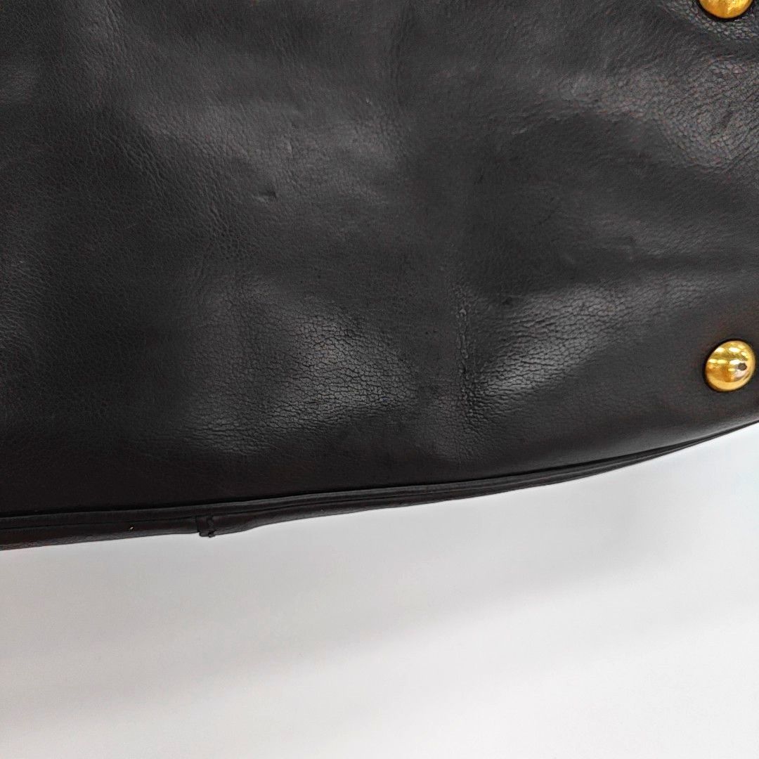 Saint Laurent Paris Saint Laurent Muse Black Leather Handle Bag One Size Size ONE SIZE - 15 Thumbnail