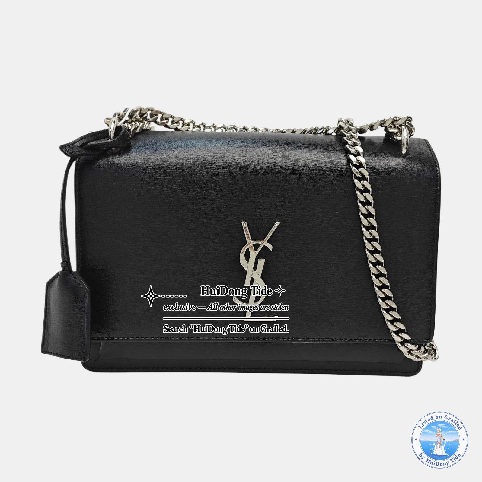 Saint Laurent Paris Saint Laurent Sunset Leather Shoulder Bag Size ONE SIZE - 8 Thumbnail