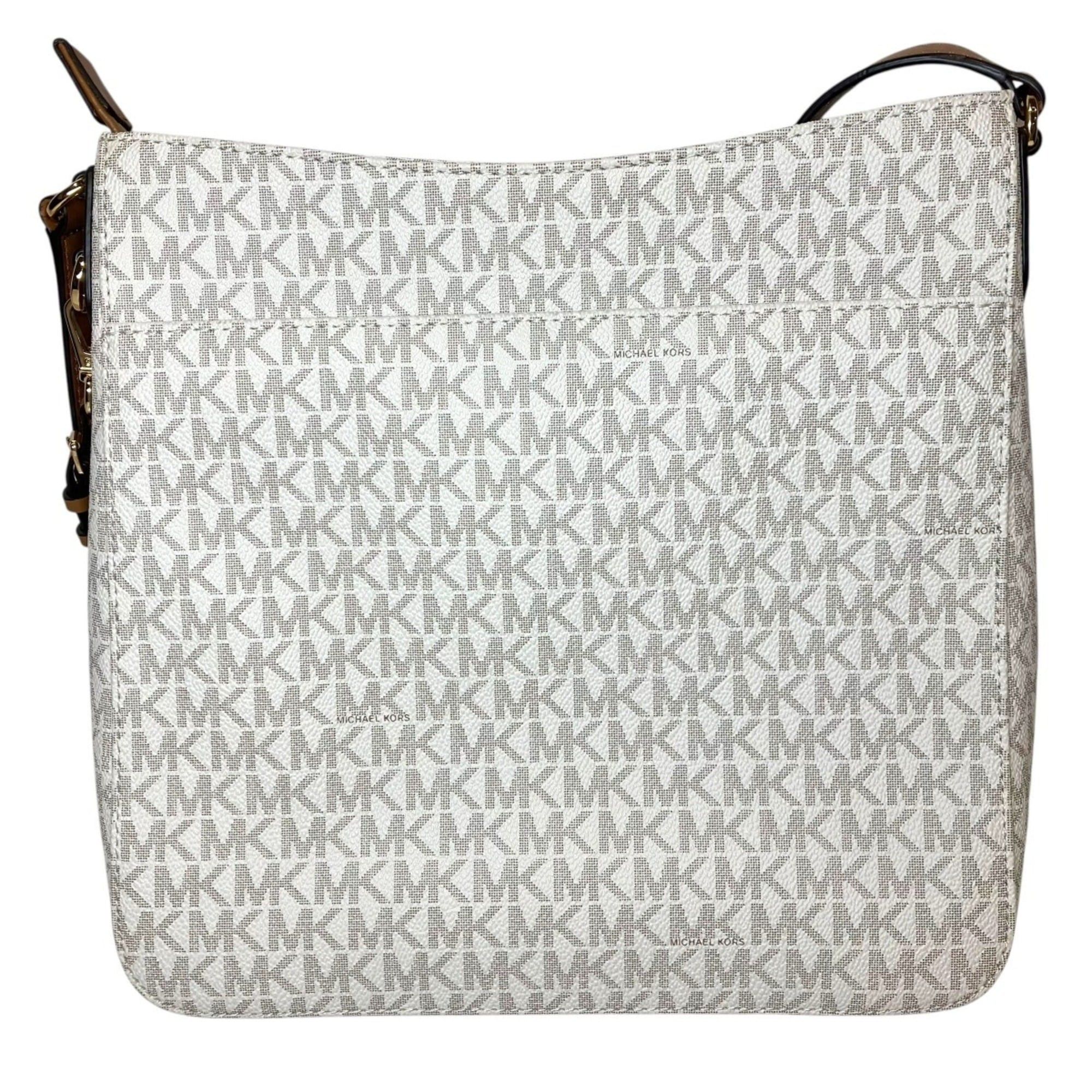 Michael Kors Michael Kors Jet Set Travel Large Logo Messenger Shoulder Bag MK Signature PVC Leather 30H6GTVM3V Size ONE SIZE - 2 Thumbnail