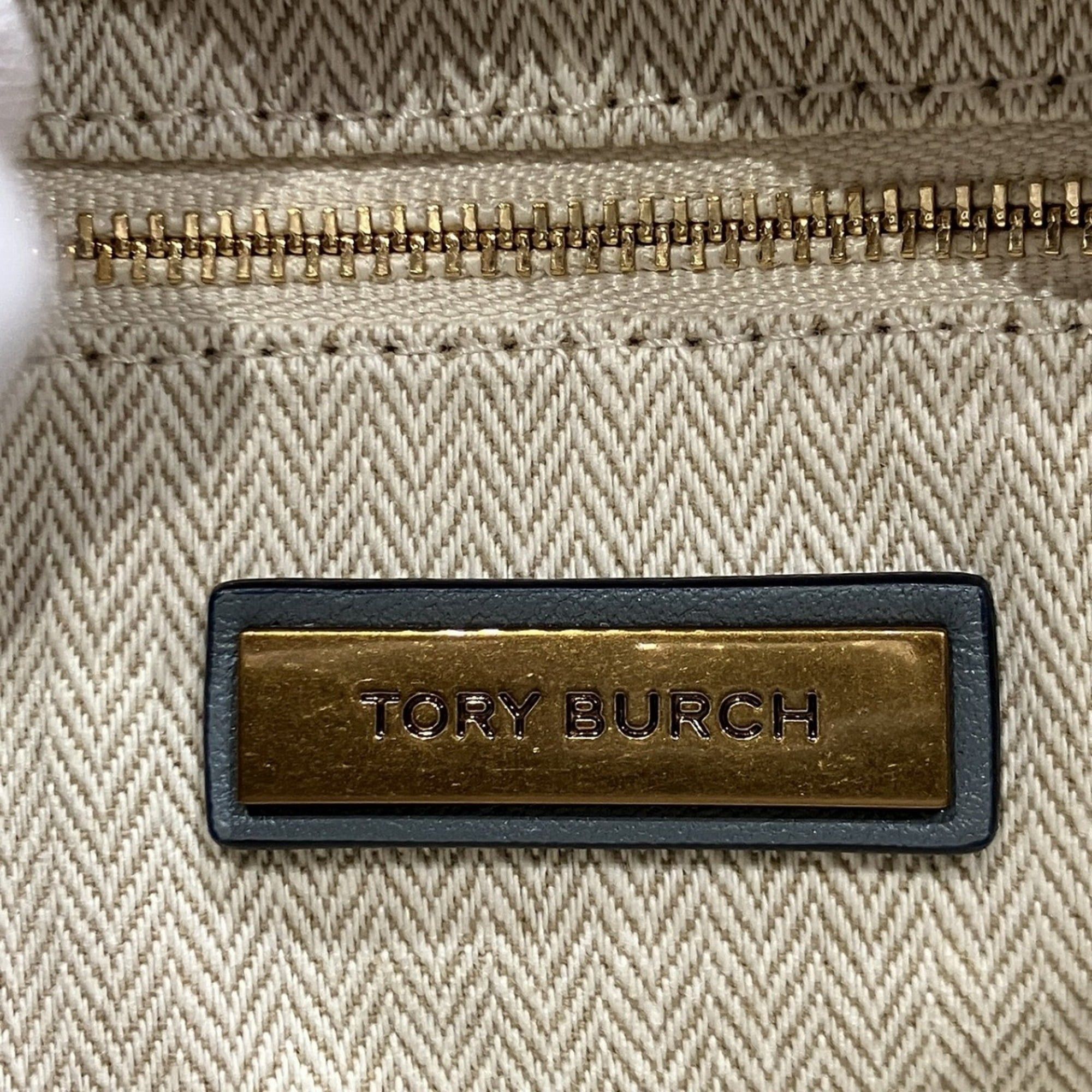 Tory Burch Tory Burch Chevron Small Camera Bag Shoulder Kira Leather Size ONE SIZE - 4 Thumbnail