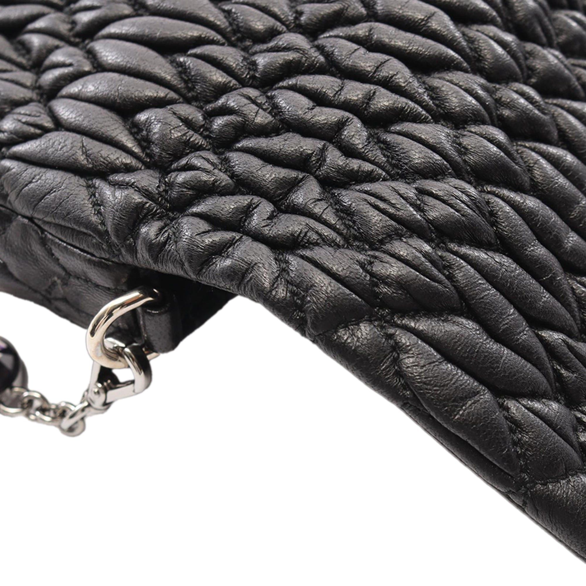 Miu Miu Matelasse Nappa Crystal Chain Satchel Size ONE SIZE - 6 Thumbnail