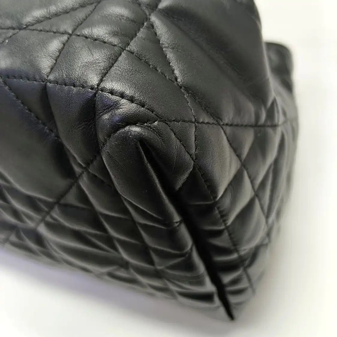 Dior DIOR Toujours Medium black cowhide leather rattan plaid quilted handbag shoulder Size ONE SIZE - 13 Thumbnail