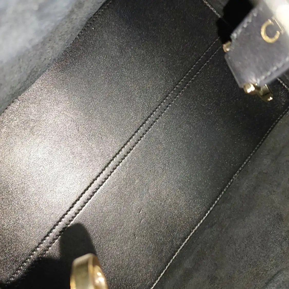 Dior DIOR Toujours Medium black cowhide leather rattan plaid quilted handbag shoulder Size ONE SIZE - 14 Thumbnail