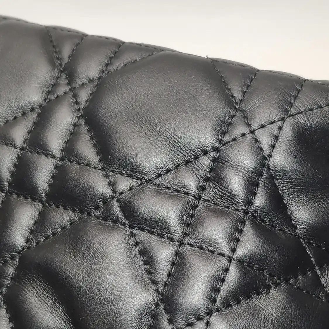 Dior DIOR Toujours Small black cowhide leather rattan plaid handbag Size ONE SIZE - 18 Thumbnail
