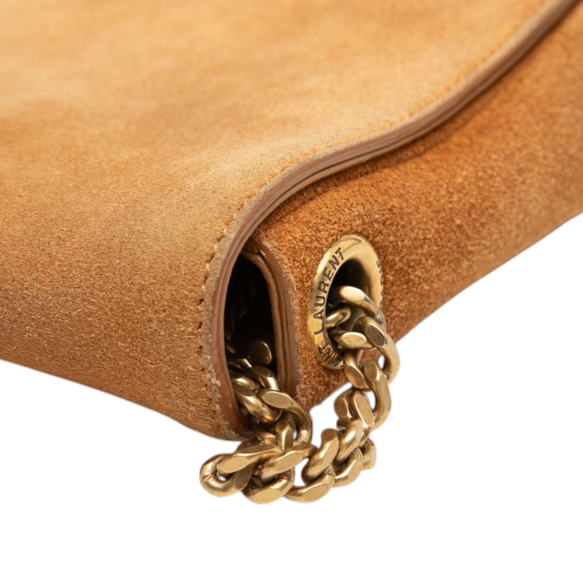 Saint Laurent Paris Suede Monogram Kate 99 Tassel Bag Size ONE SIZE - 7 Thumbnail