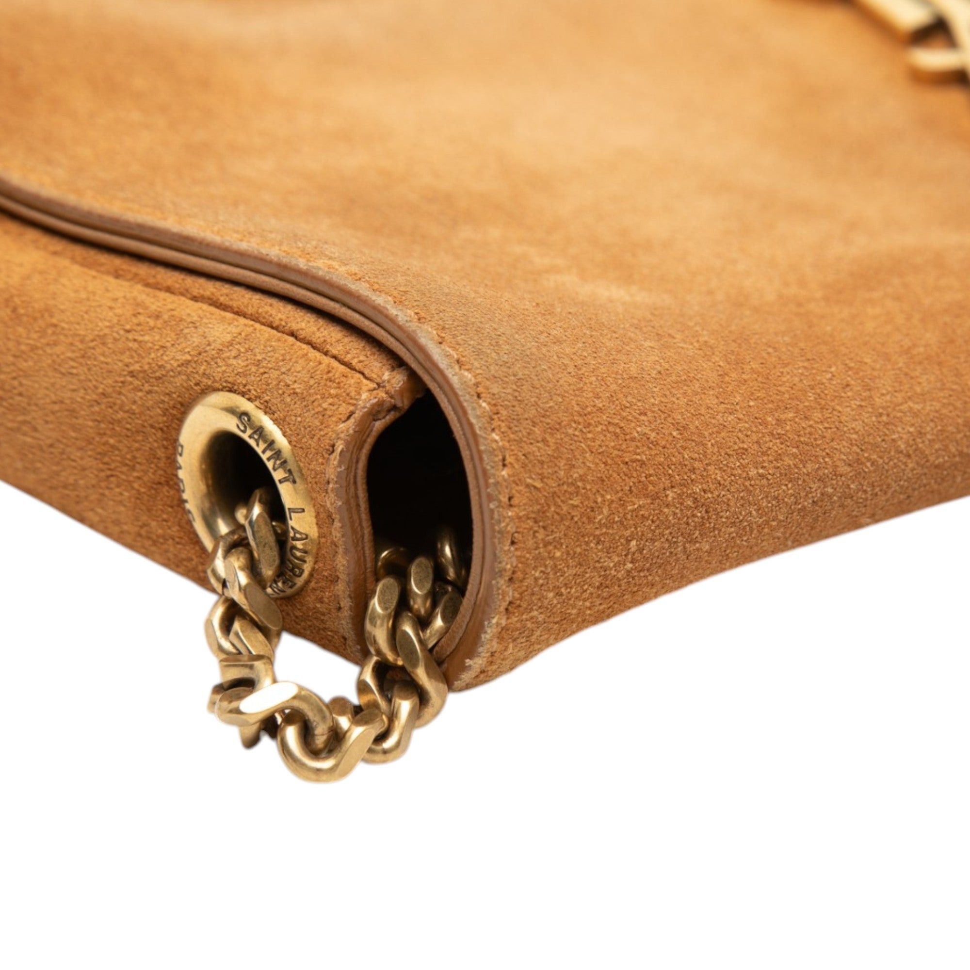 Saint Laurent Paris Suede Monogram Kate 99 Tassel Bag Size ONE SIZE - 6 Thumbnail