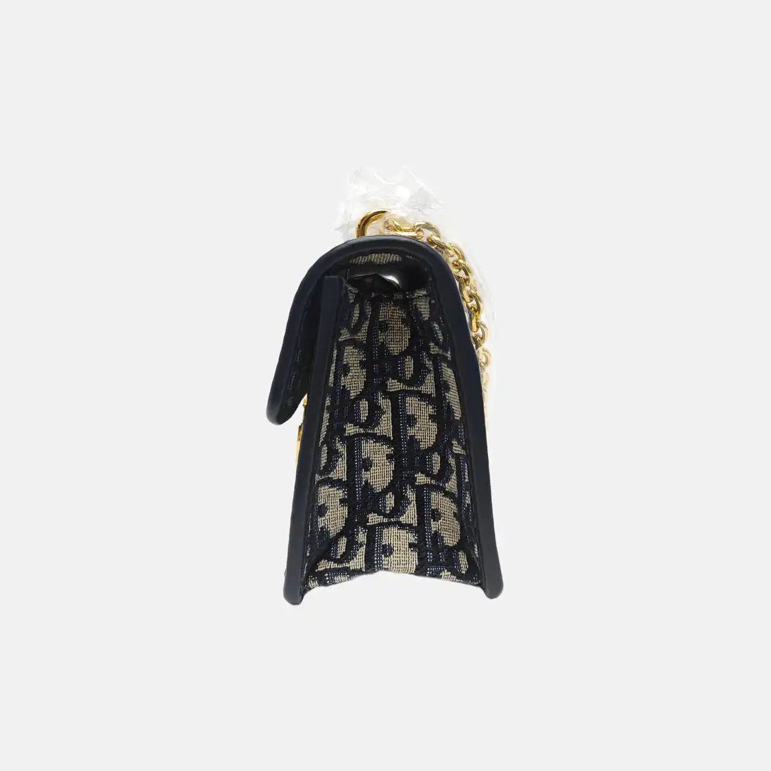 Dior DIOR 30 Montaigne East-West blue canvas monogram jacquard Montaigne bag shoulder Size ONE SIZE - 3 Thumbnail