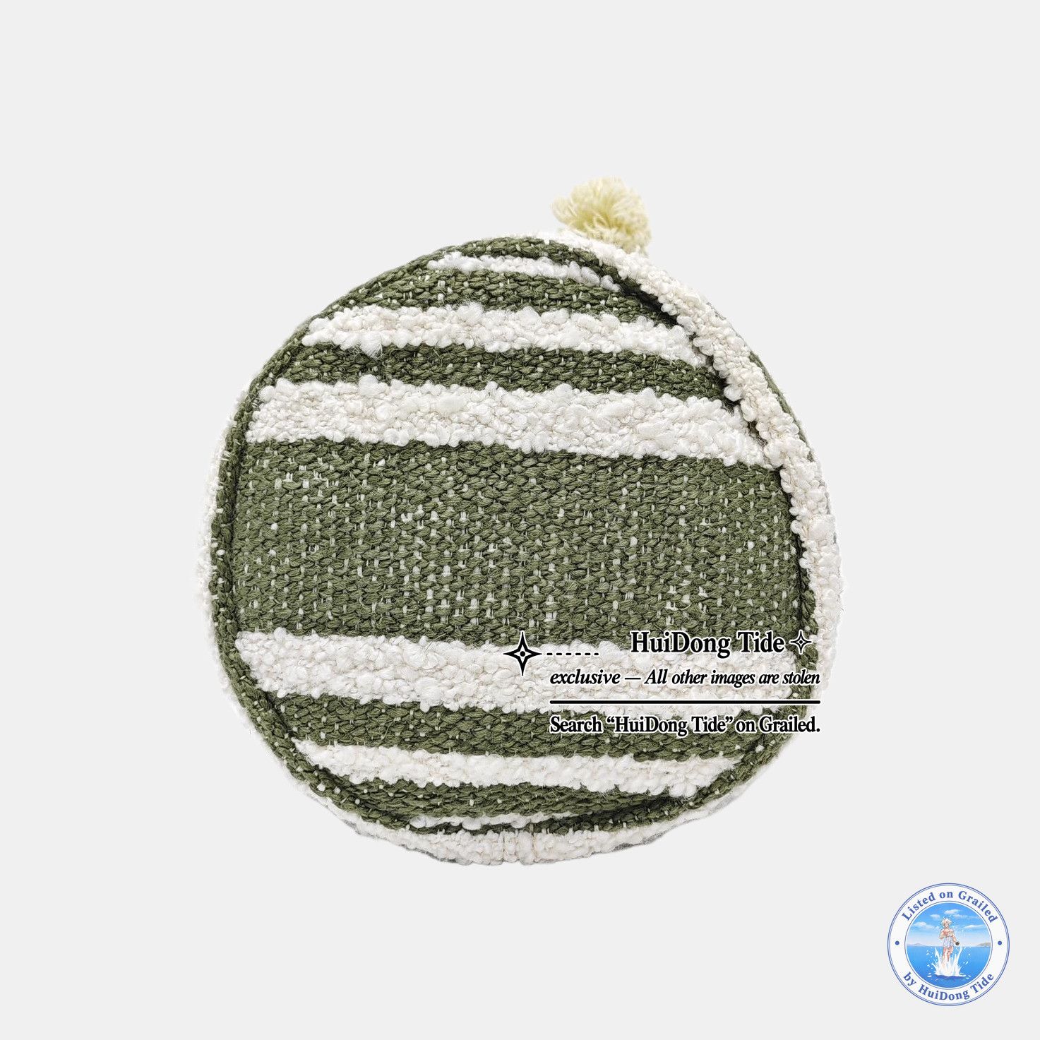 Celine CELINE Striped Woven Fabric Bucket Bag ONE SIZE Size ONE SIZE - 6 Thumbnail