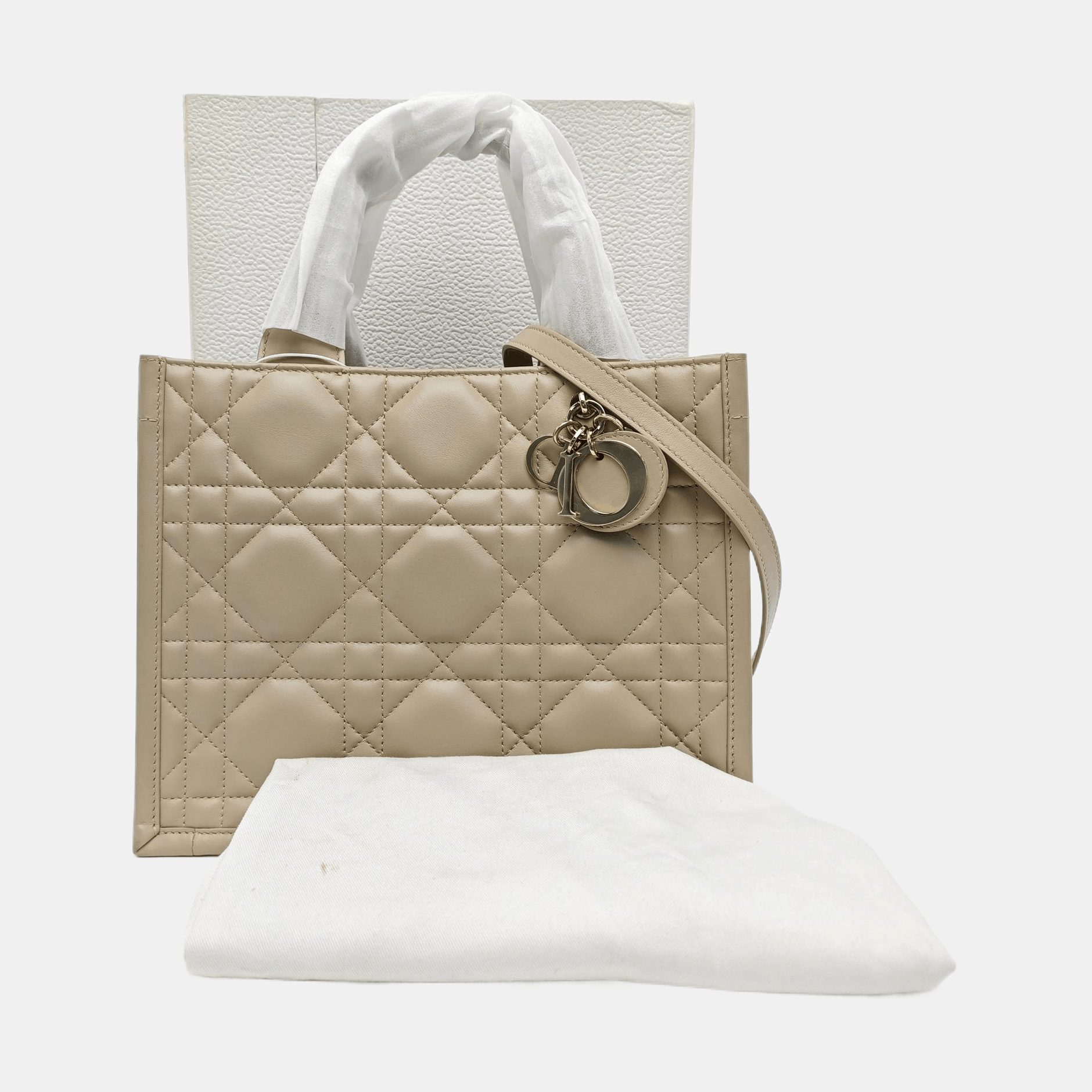Dior Dior Quilted Leather Book Tote Size ONE SIZE Size ONE SIZE - 7 Thumbnail