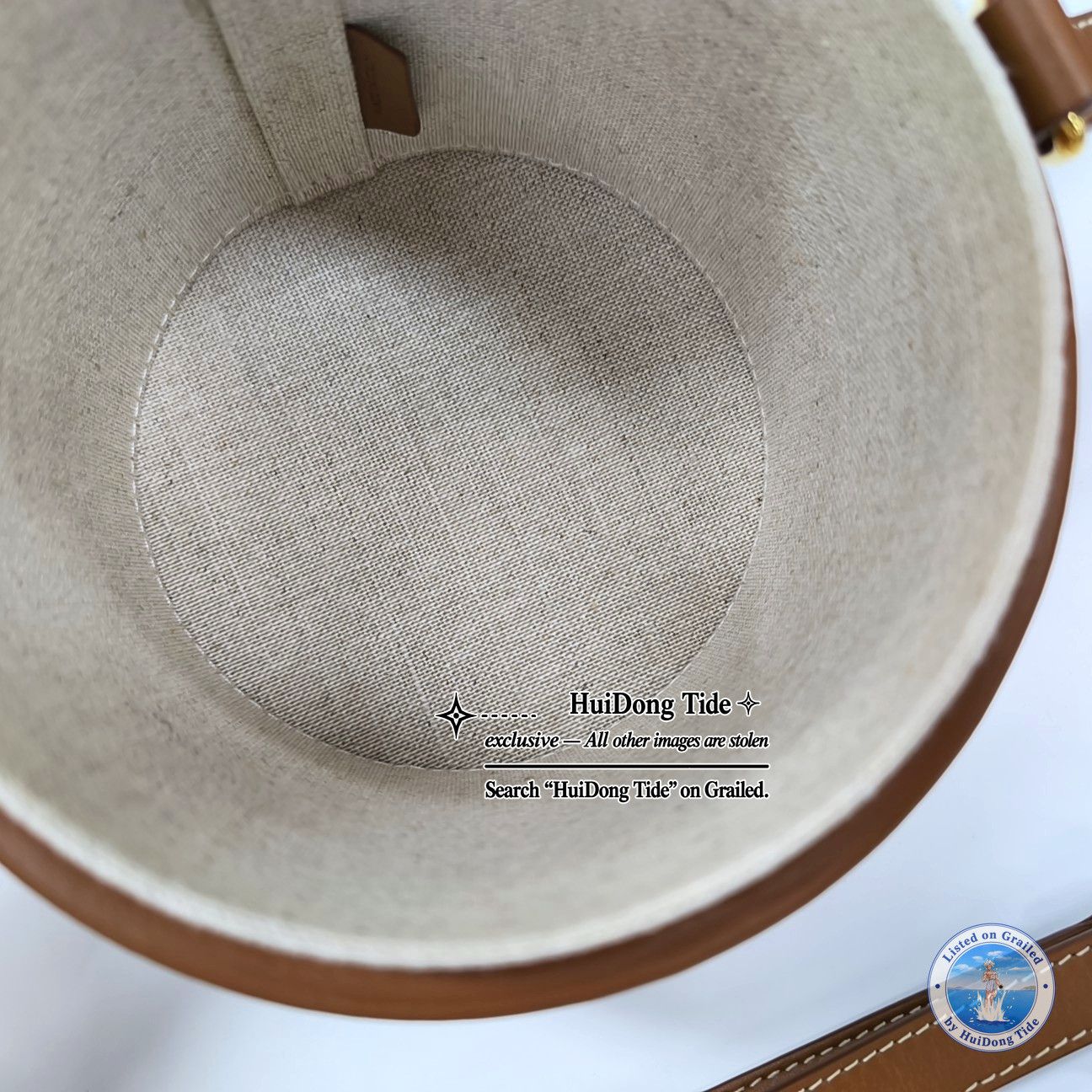 Celine Celine Triomphe Canvas Round Bag Size ONE SIZE Size ONE SIZE - 6 Thumbnail