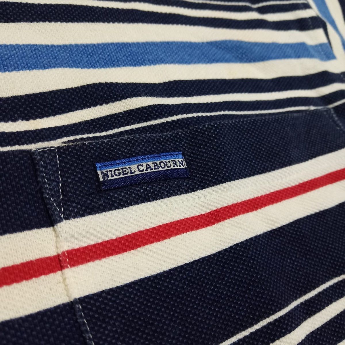 Nigel Cabourn Nigel Cabourn Stripe Polos Size US M / EU 48-50 / 2 - 6 Thumbnail