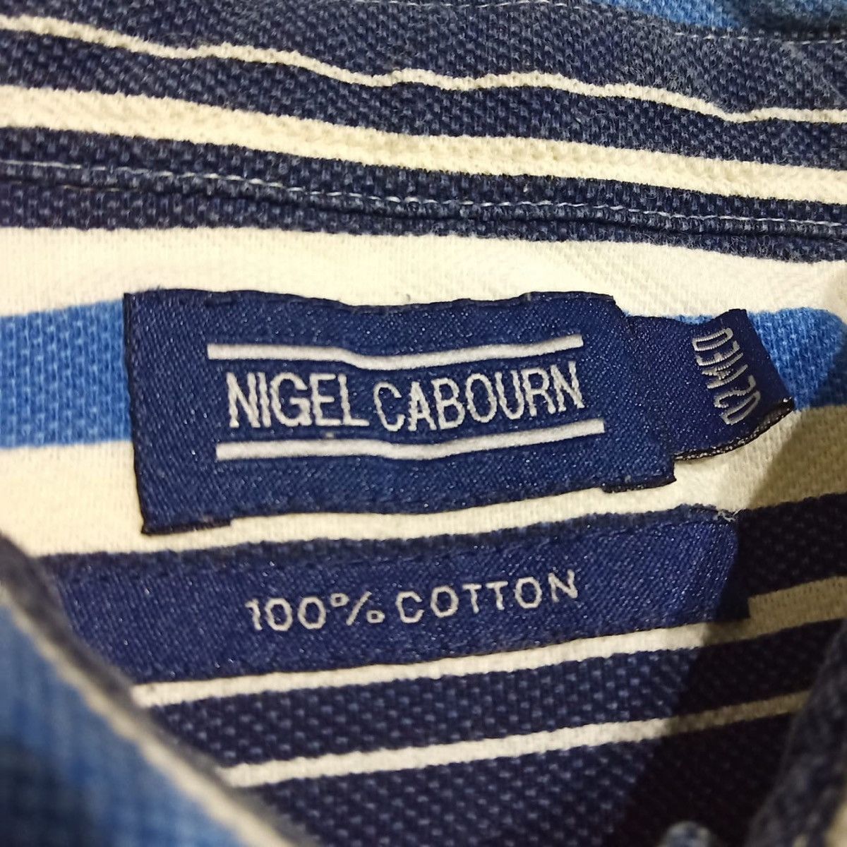 Nigel Cabourn Nigel Cabourn Stripe Polos Size US M / EU 48-50 / 2 - 5 Thumbnail