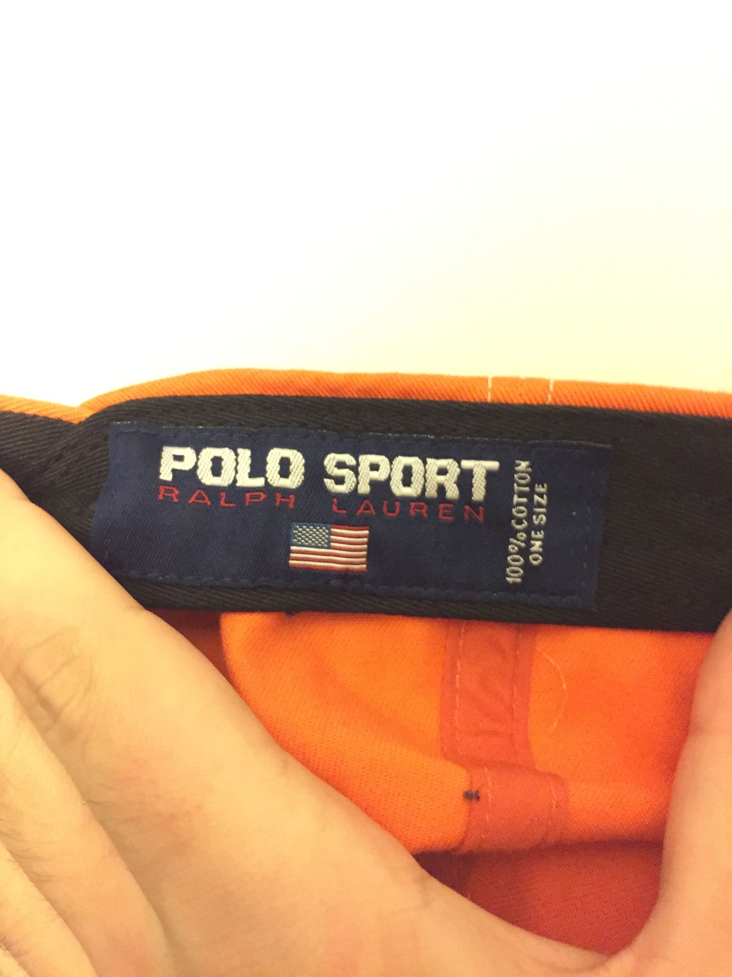 Vintage Polo Sport Ralph Lauren Vintage Cap Size ONE SIZE - 3 Thumbnail