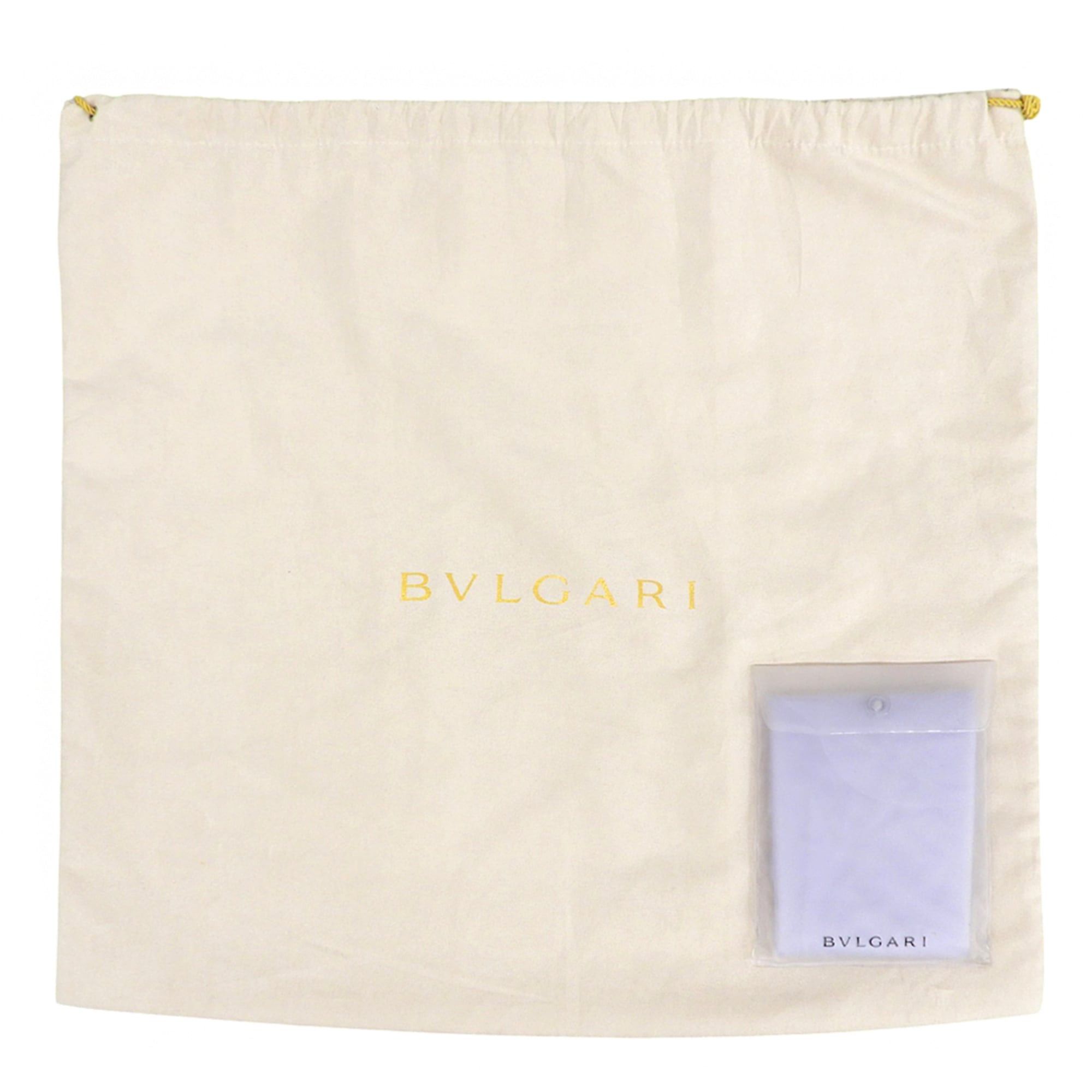 Bvlgari BVLGARI Bulgari Alba All Leather Handbag Women's Black Size ONE SIZE - 9 Thumbnail