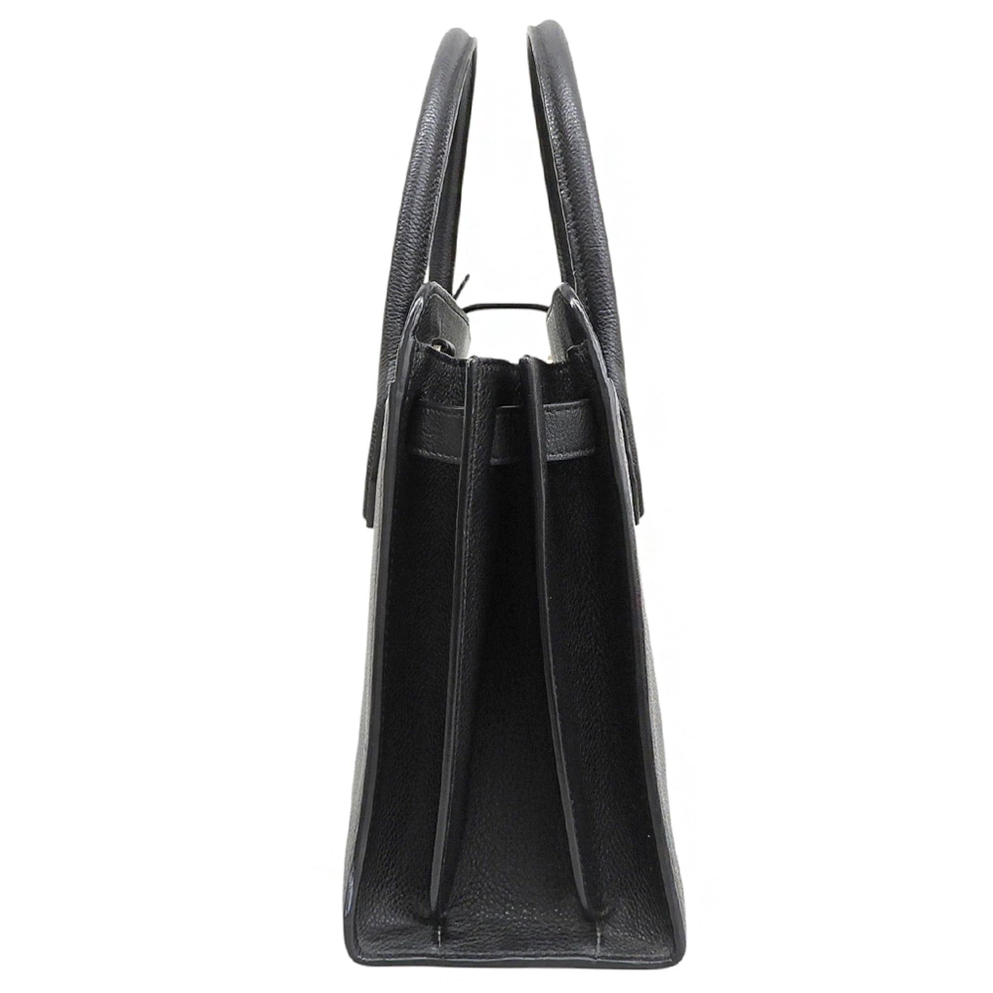 Bvlgari BVLGARI Bulgari Alba All Leather Handbag Women's Black Size ONE SIZE - 3 Thumbnail