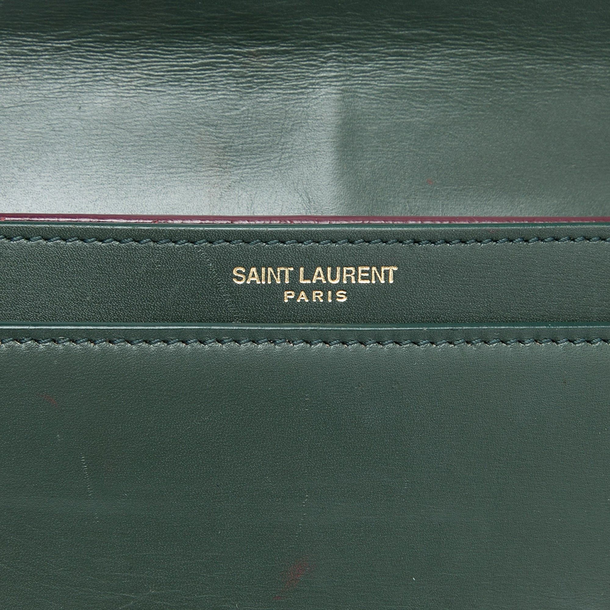 Saint Laurent Paris Smooth Calfskin Monogram Cassandra Clasp Bag Size ONE SIZE - 5 Thumbnail