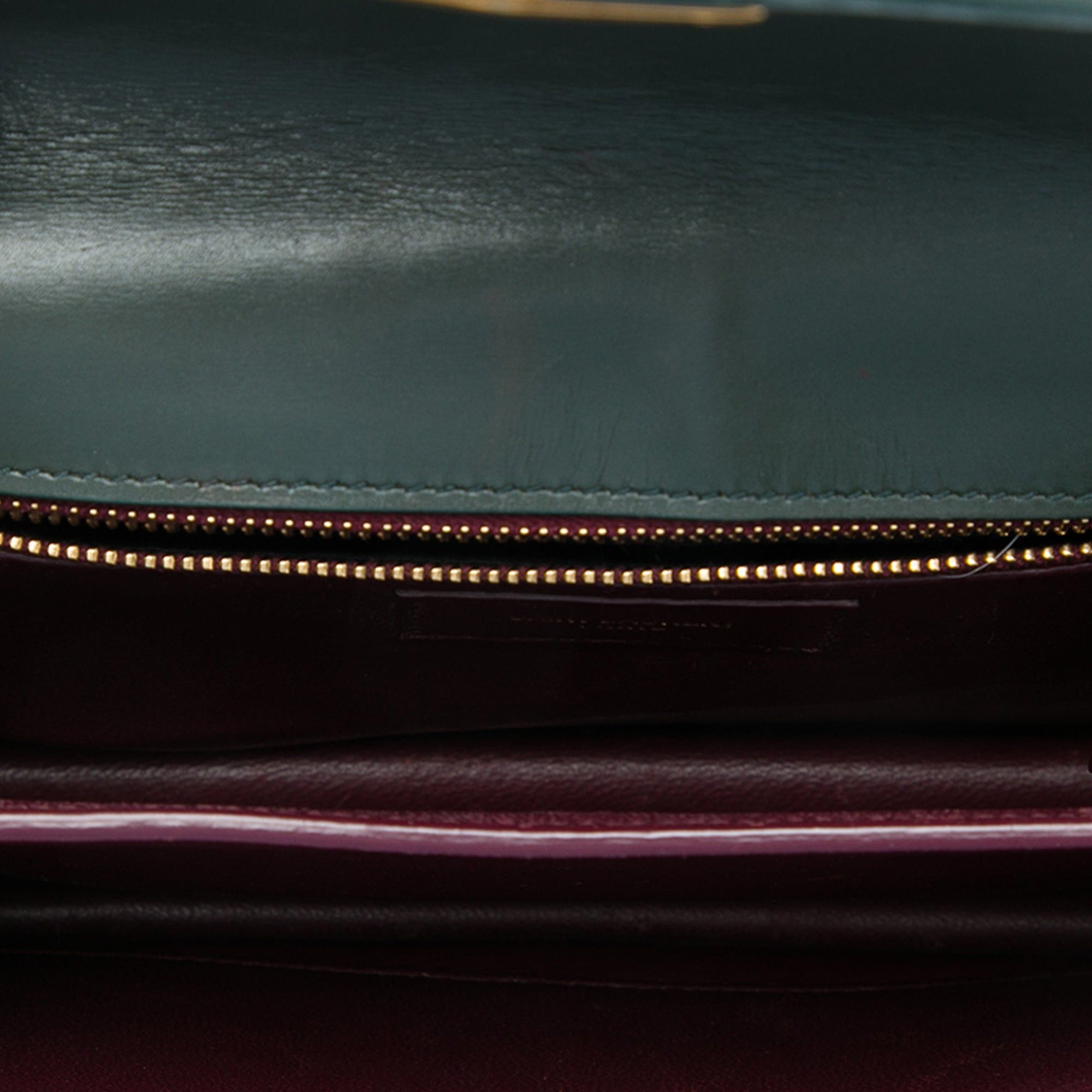 Saint Laurent Paris Smooth Calfskin Monogram Cassandra Clasp Bag Size ONE SIZE - 4 Thumbnail