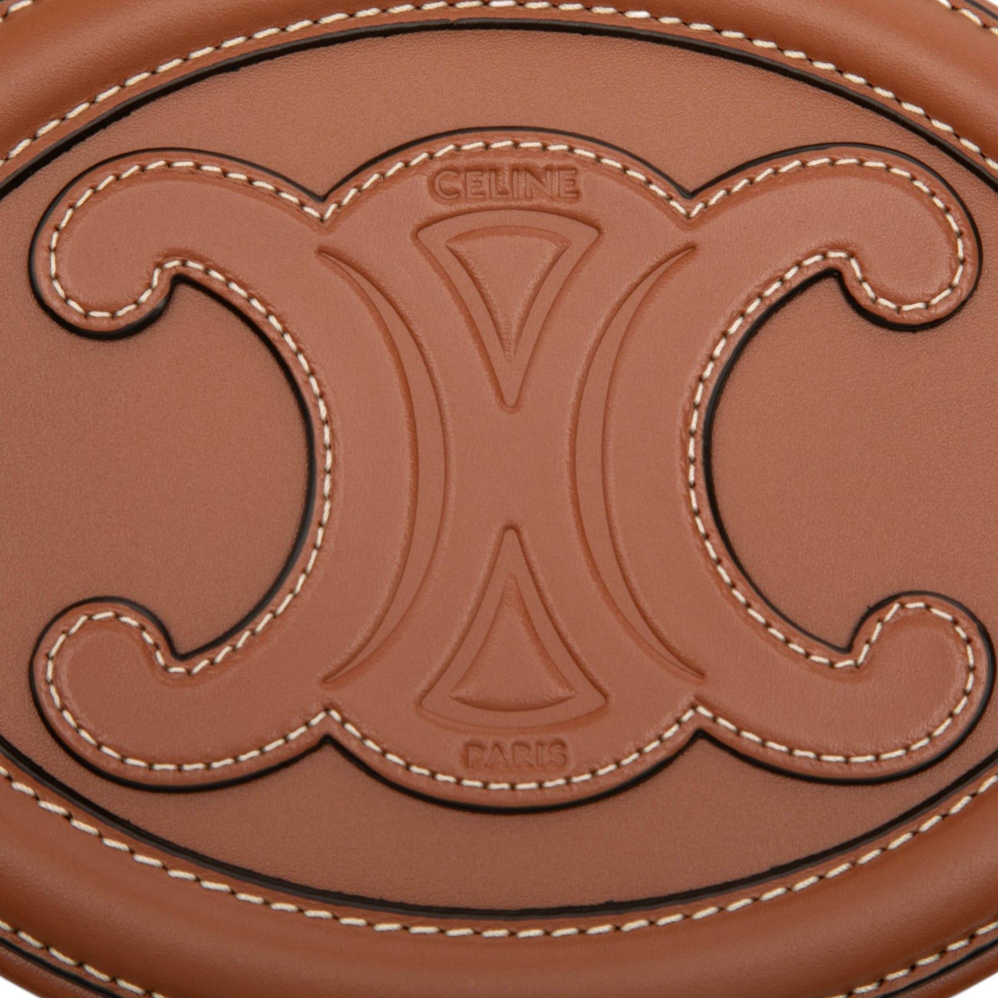Celine Calfskin Cuir Triomphe Oval Crossbody Size ONE SIZE - 5 Thumbnail