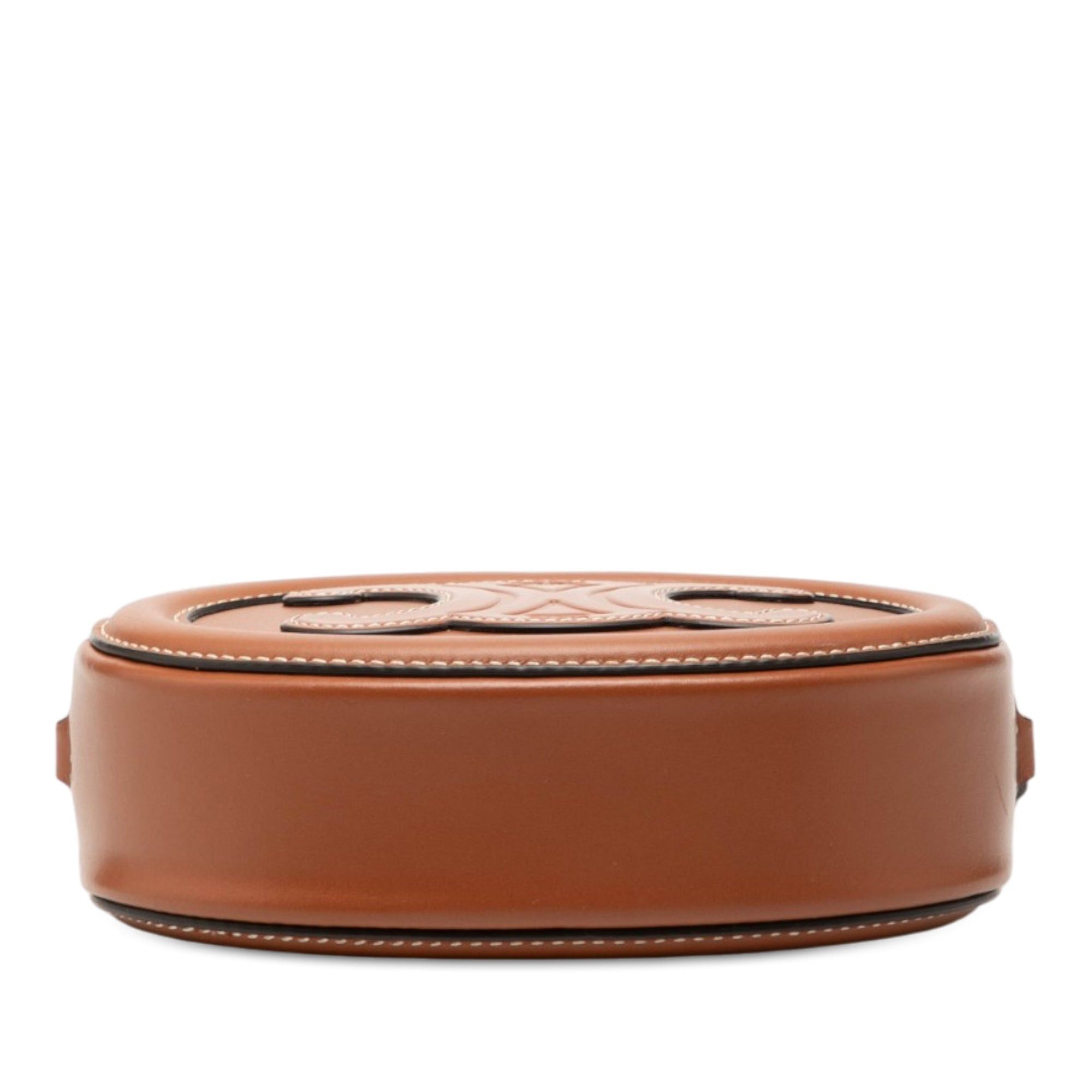 Celine Calfskin Cuir Triomphe Oval Crossbody Size ONE SIZE - 3 Thumbnail