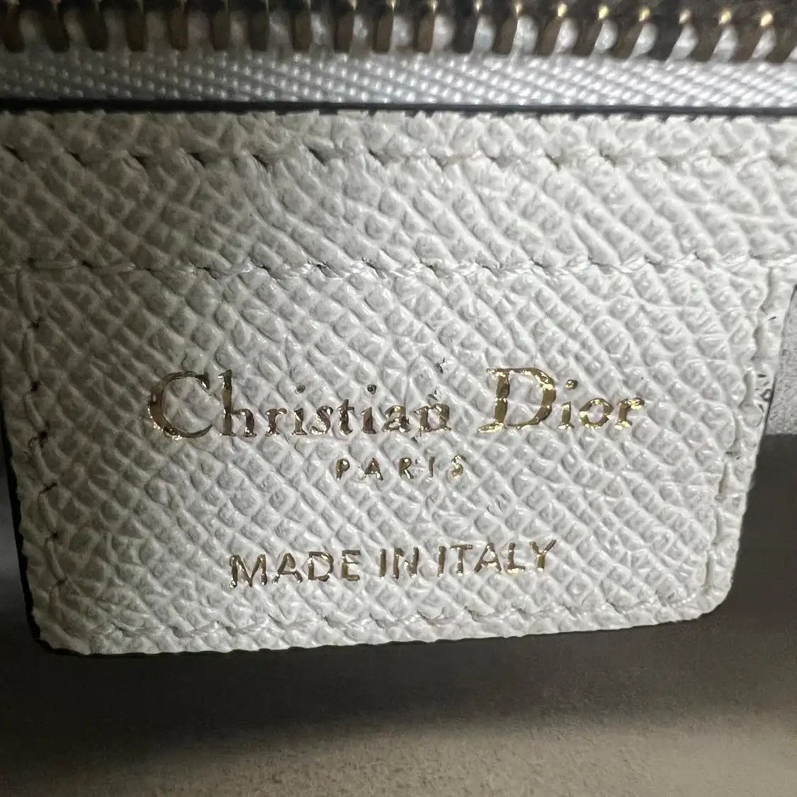 Dior DIOR Saddle Small white cowhide leather saddle bag shoulder bag gold hardware Size ONE SIZE - 9 Thumbnail