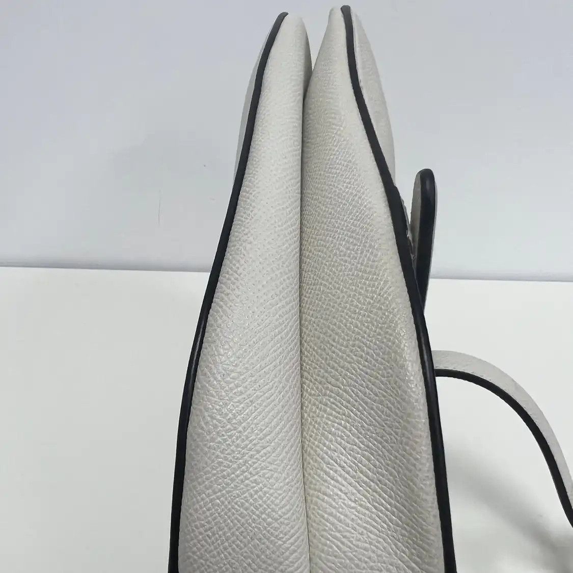 Dior DIOR Saddle Small white cowhide leather saddle bag shoulder bag gold hardware Size ONE SIZE - 5 Thumbnail