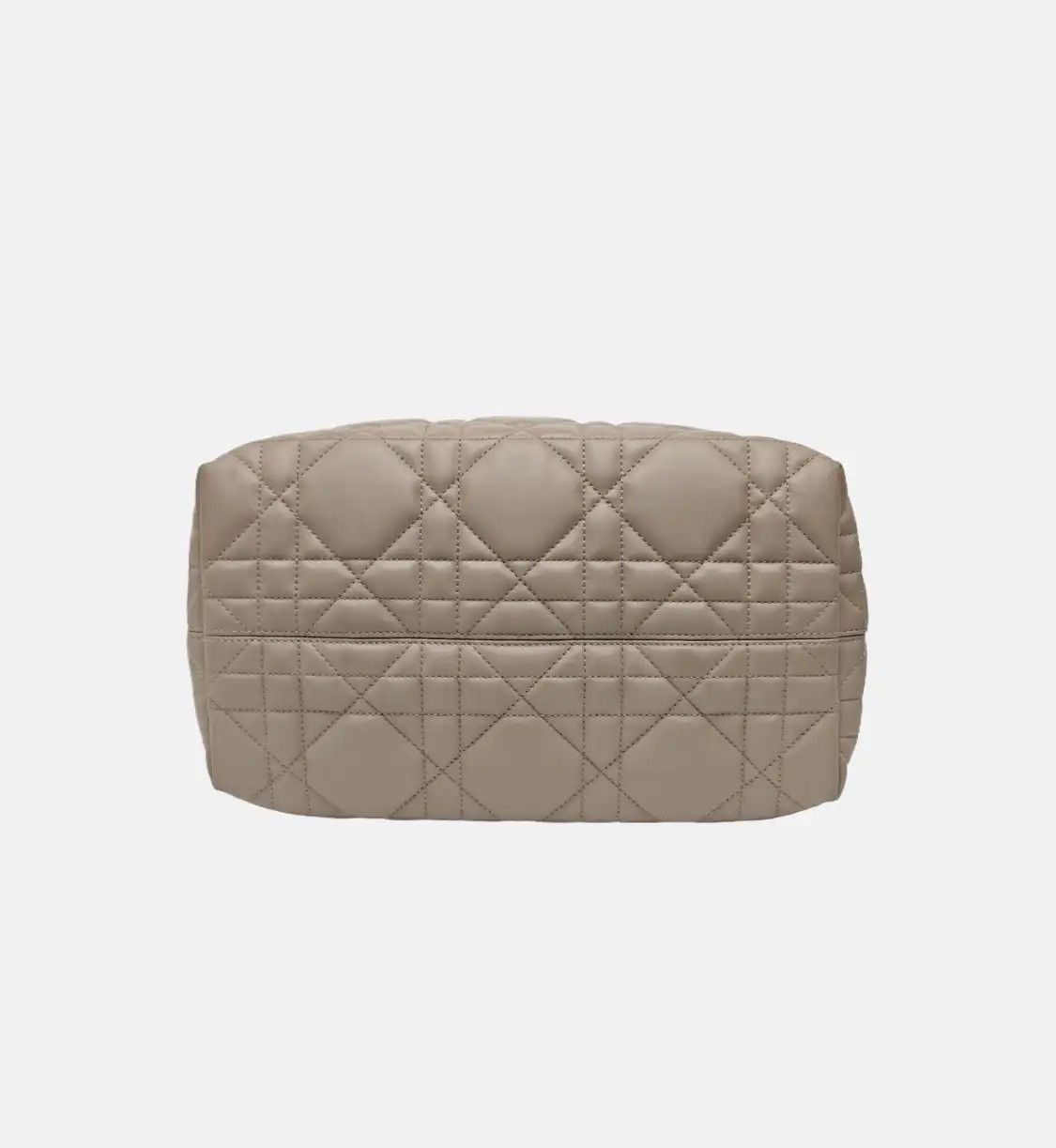 Dior DIOR Toujours Medium khaki cowhide leather rattan plaid quilted handbag shoulder Size ONE SIZE - 6 Thumbnail