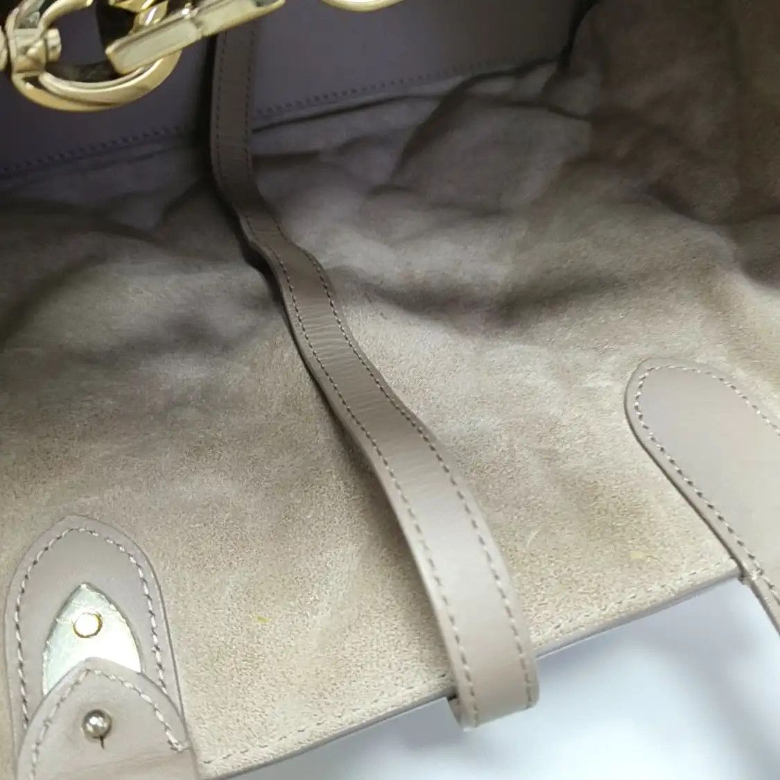 Dior DIOR Toujours Medium khaki cowhide leather rattan plaid quilted handbag shoulder Size ONE SIZE - 11 Thumbnail