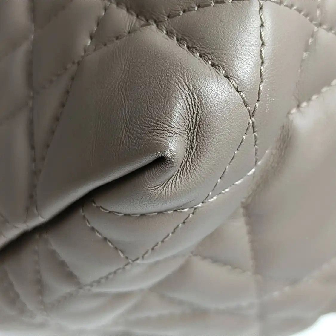 Dior DIOR Toujours Medium khaki cowhide leather rattan plaid quilted handbag shoulder Size ONE SIZE - 10 Thumbnail