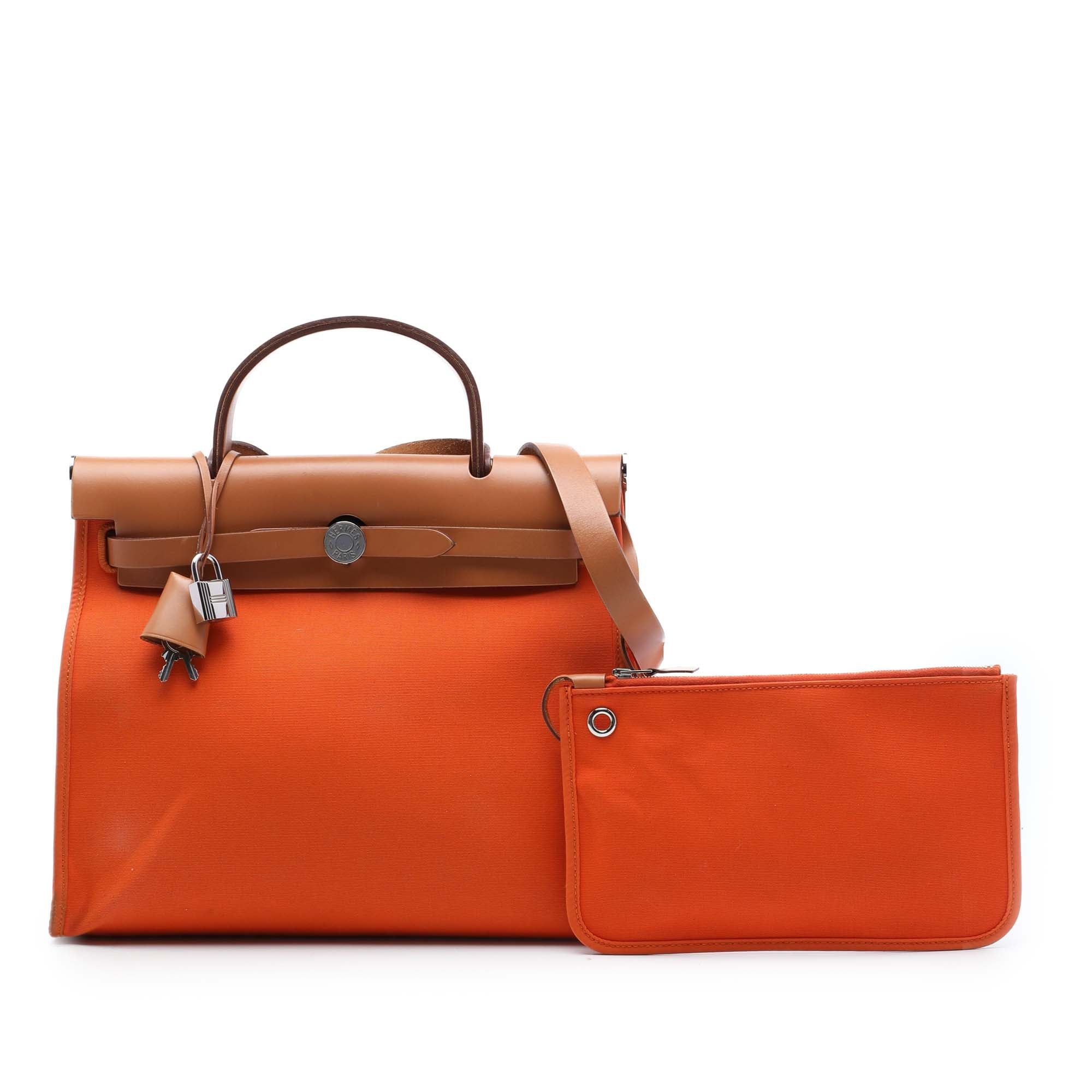 Hermes Toile Herbag Zip 31 Size ONE SIZE - 7 Thumbnail