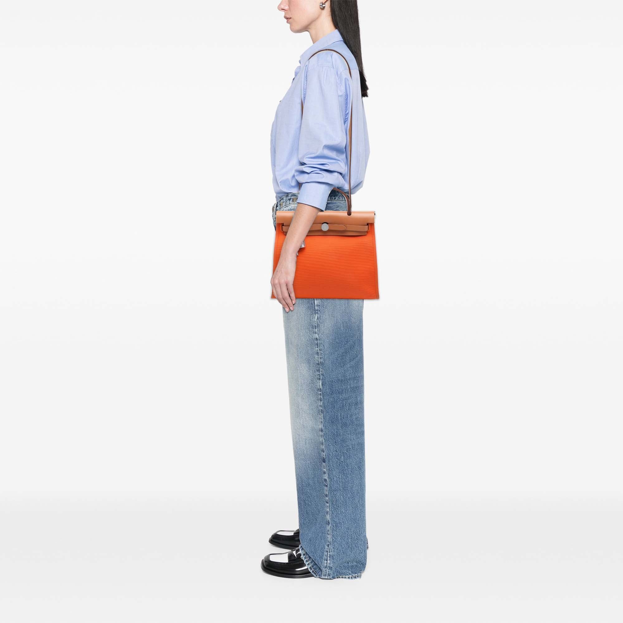 Hermes Toile Herbag Zip 31 Size ONE SIZE - 6 Thumbnail