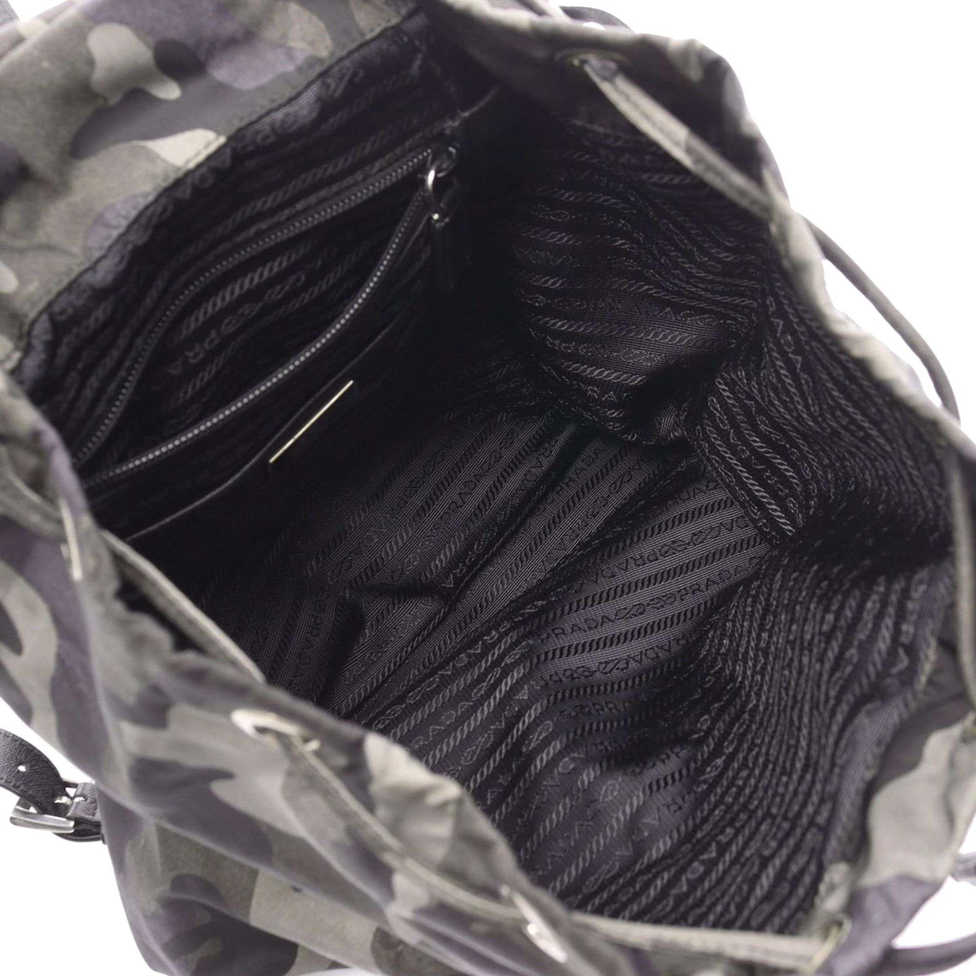 Prada Tessuto Camouflage Saffiano Backpack Size ONE SIZE - 3 Thumbnail