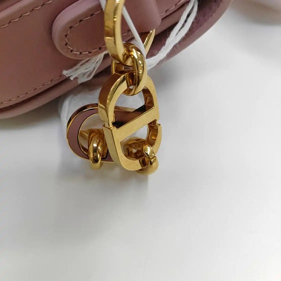 Dior DIOR Bobby Small pink cowhide leather shoulder bag crossbody bag gold hardware F Size ONE SIZE - 8 Thumbnail
